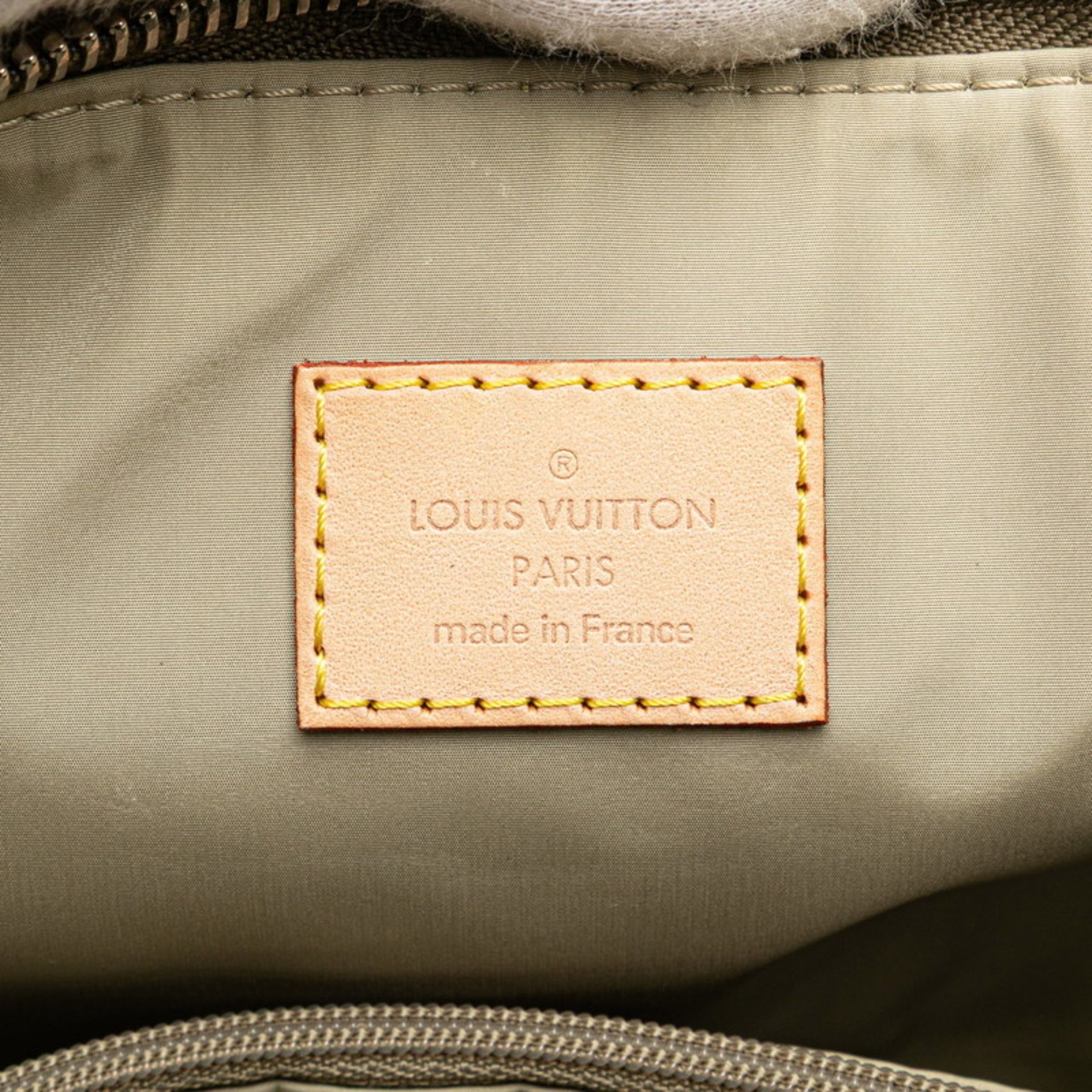 Damier Geant Canvas Leather Pouch (Pre-Owned) - Louis Vuitton - Modalova