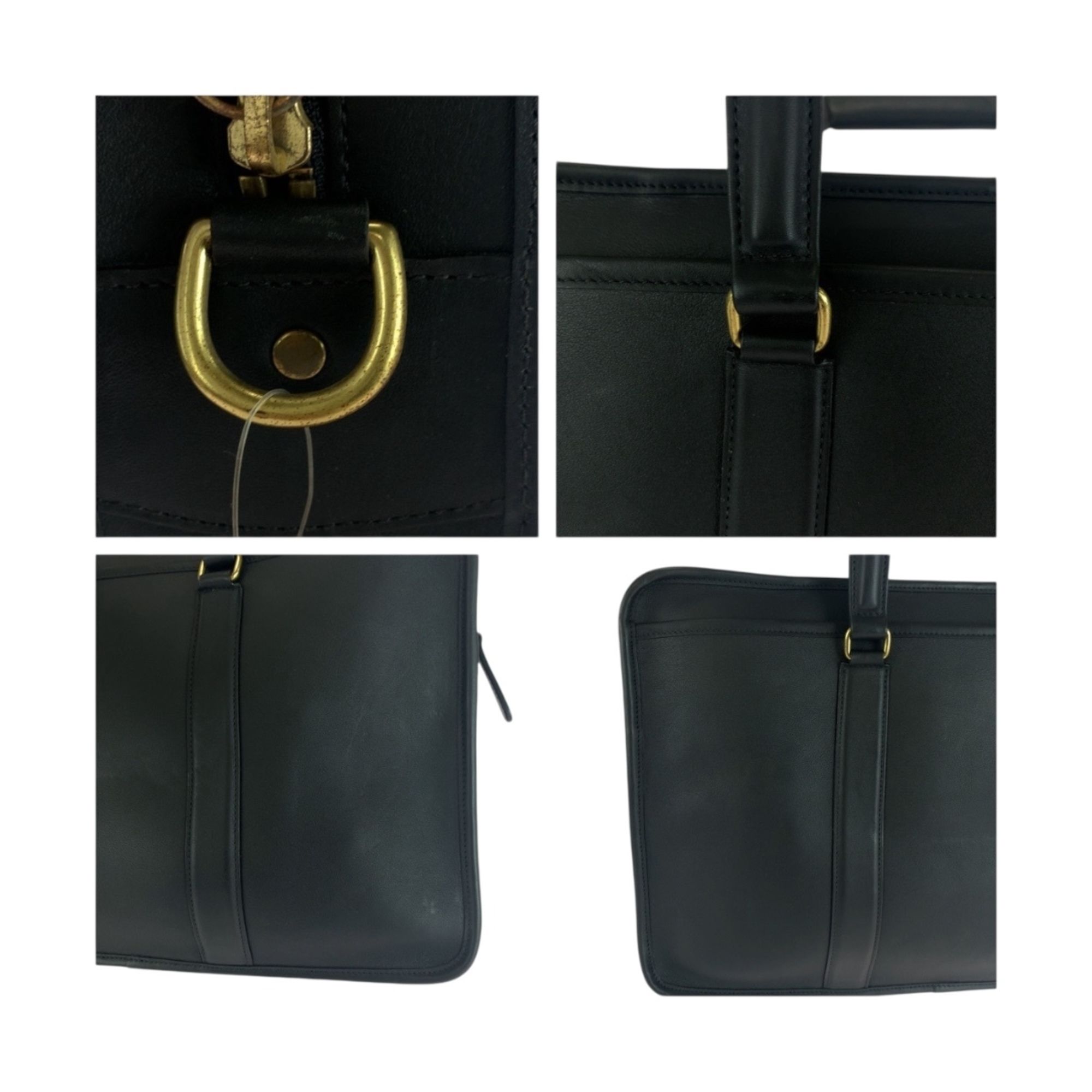 Leather Briefcase Handbag Shoulder Bag (Pre-Owned) - Coach - Modalova