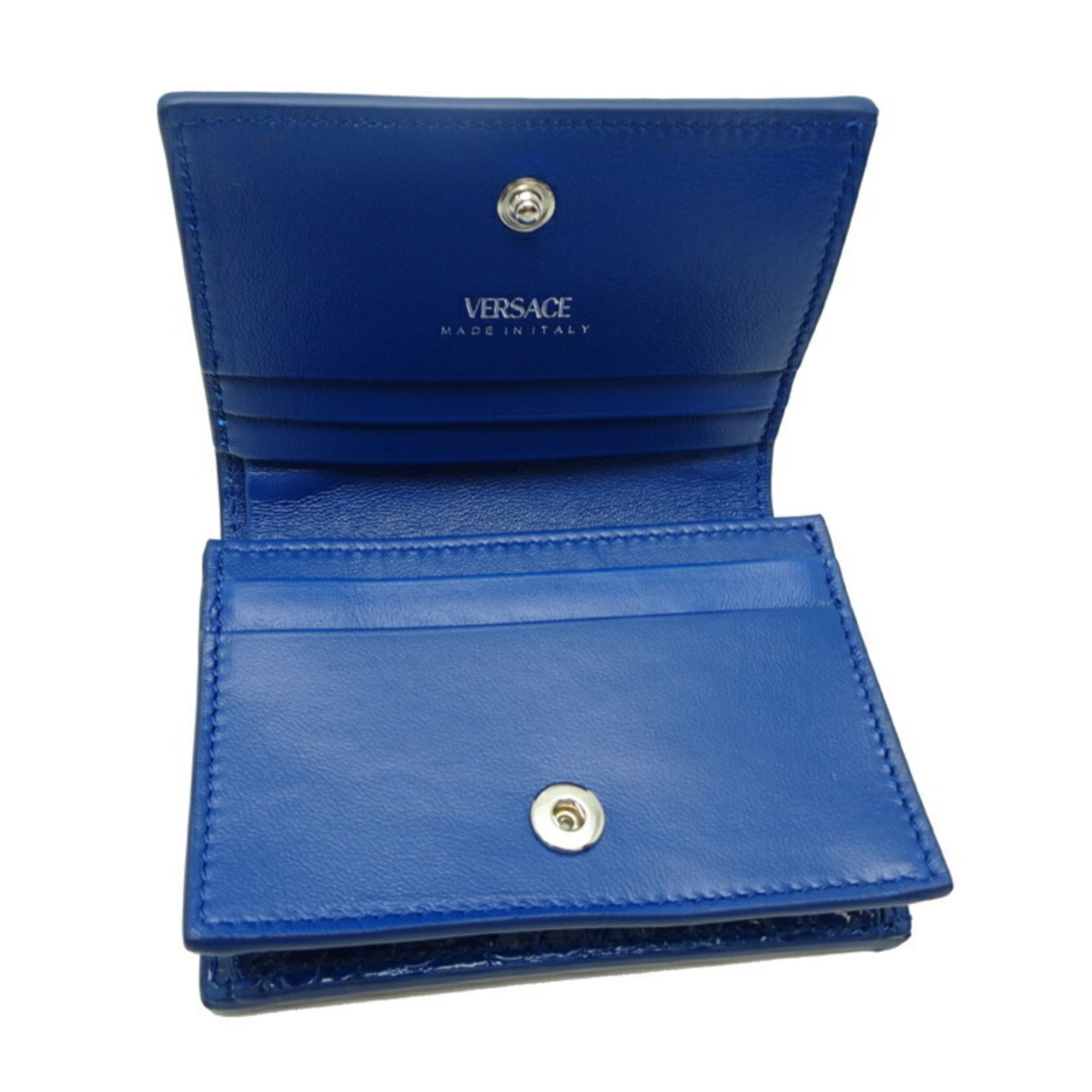 Leather Wallet (Bi-Fold) (Pre-Owned) - Versace - Modalova