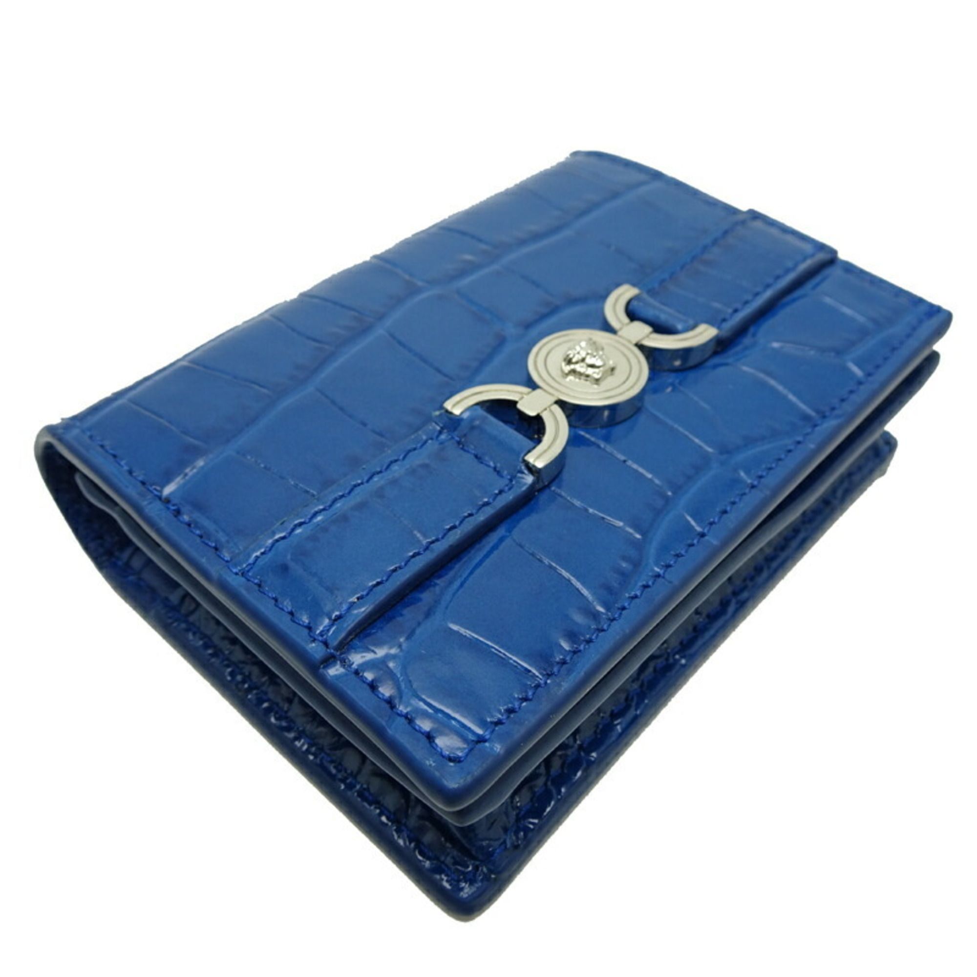 Leather Wallet (Bi-Fold) (Pre-Owned) - Versace - Modalova