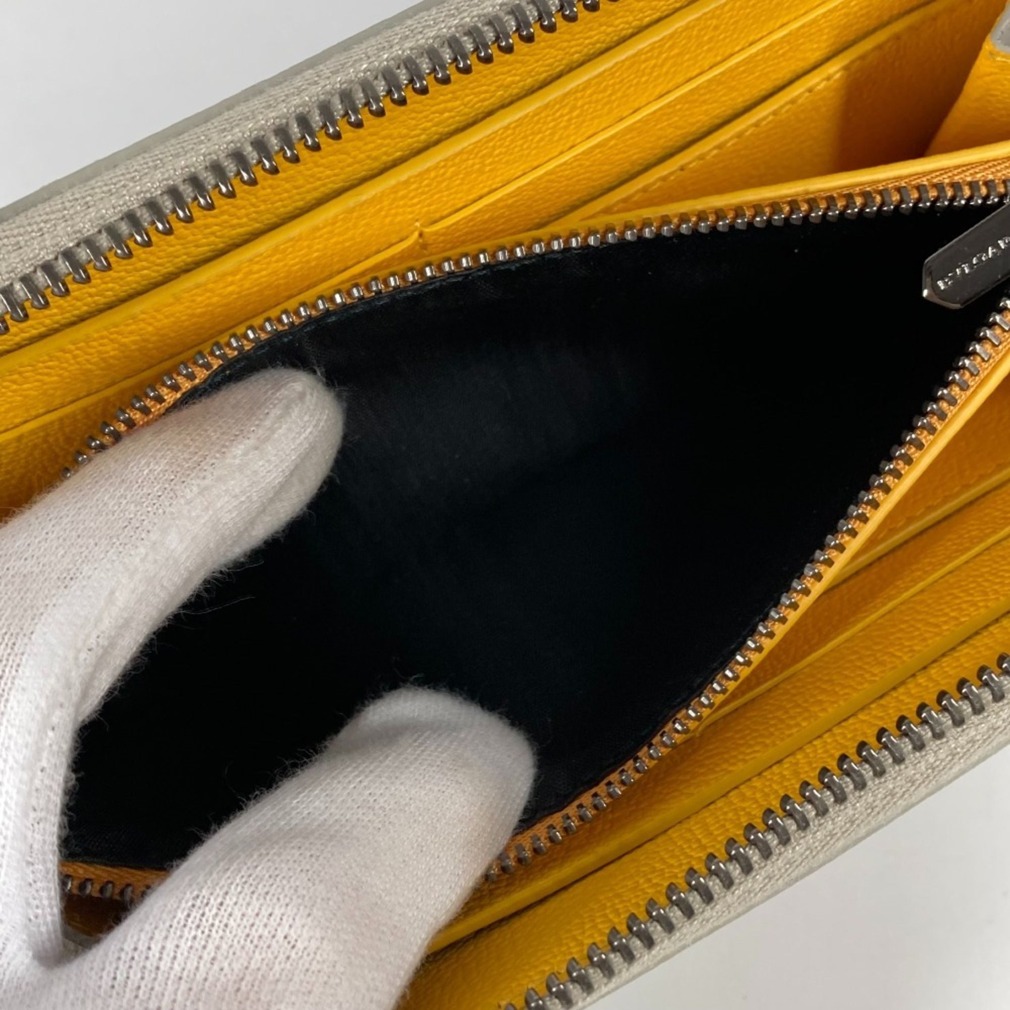Leather Long Wallet (Bi-Fold) (Pre-Owned) - Bvlgari - Modalova