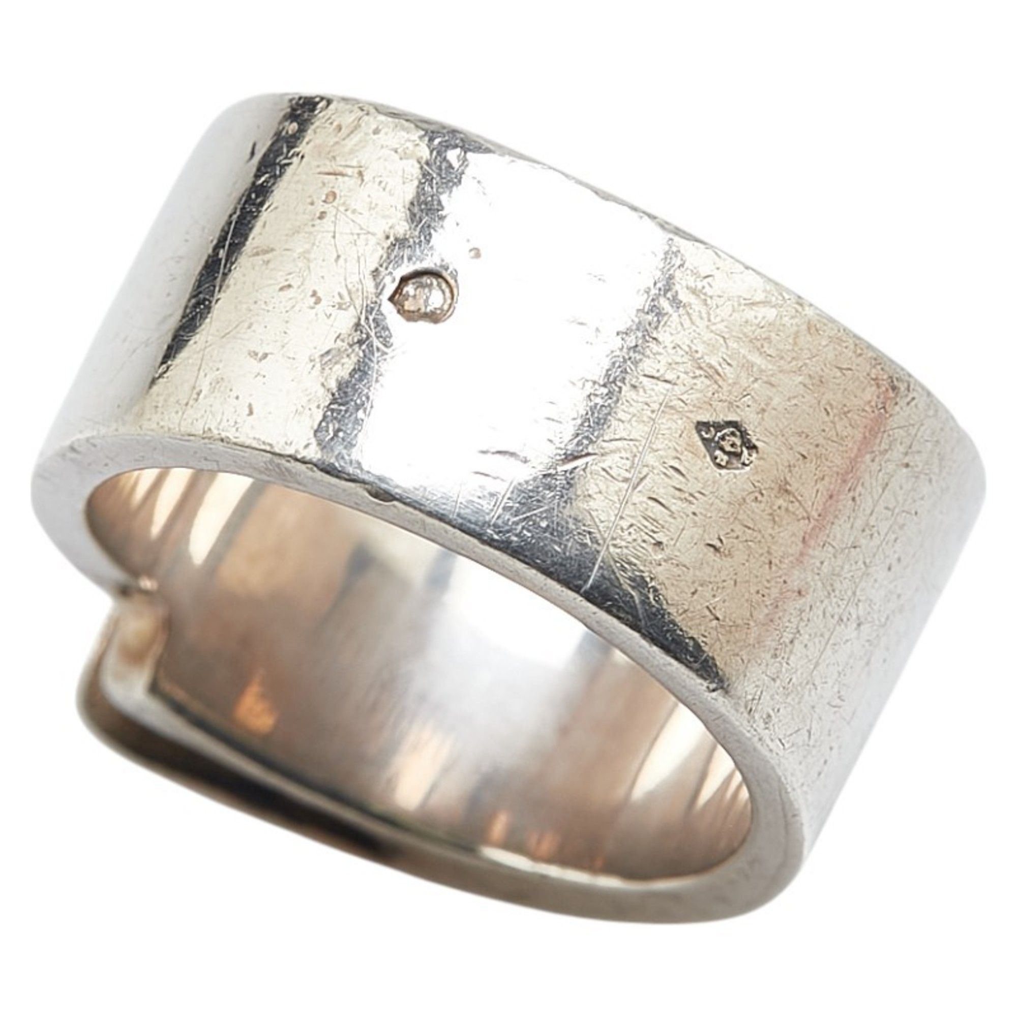 Silver 925 Band Ring (Pre-Owned) - Hermes - Modalova