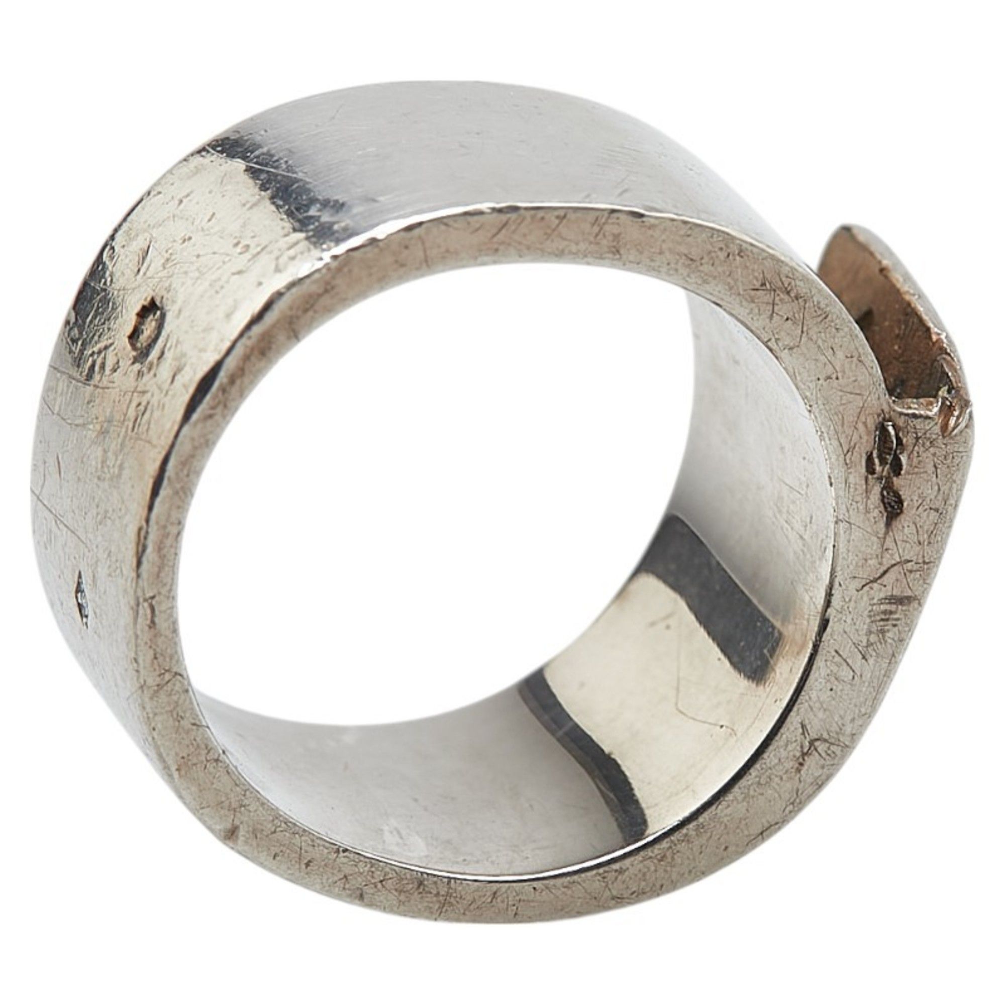 Silver 925 Band Ring (Pre-Owned) - Hermes - Modalova