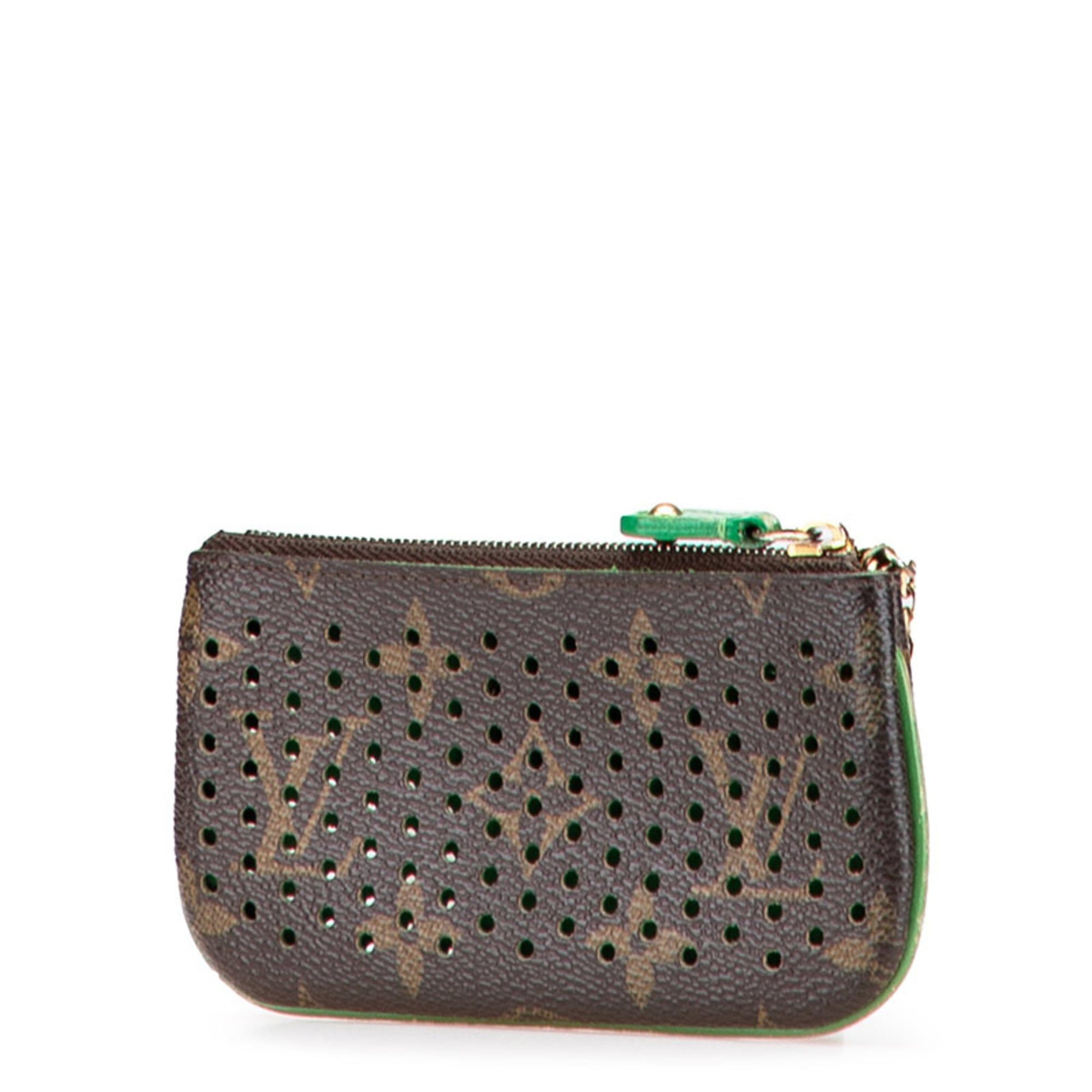 Monogram Perfo Pvc Leather Pochette (Pre-Owned) - Louis Vuitton - Modalova