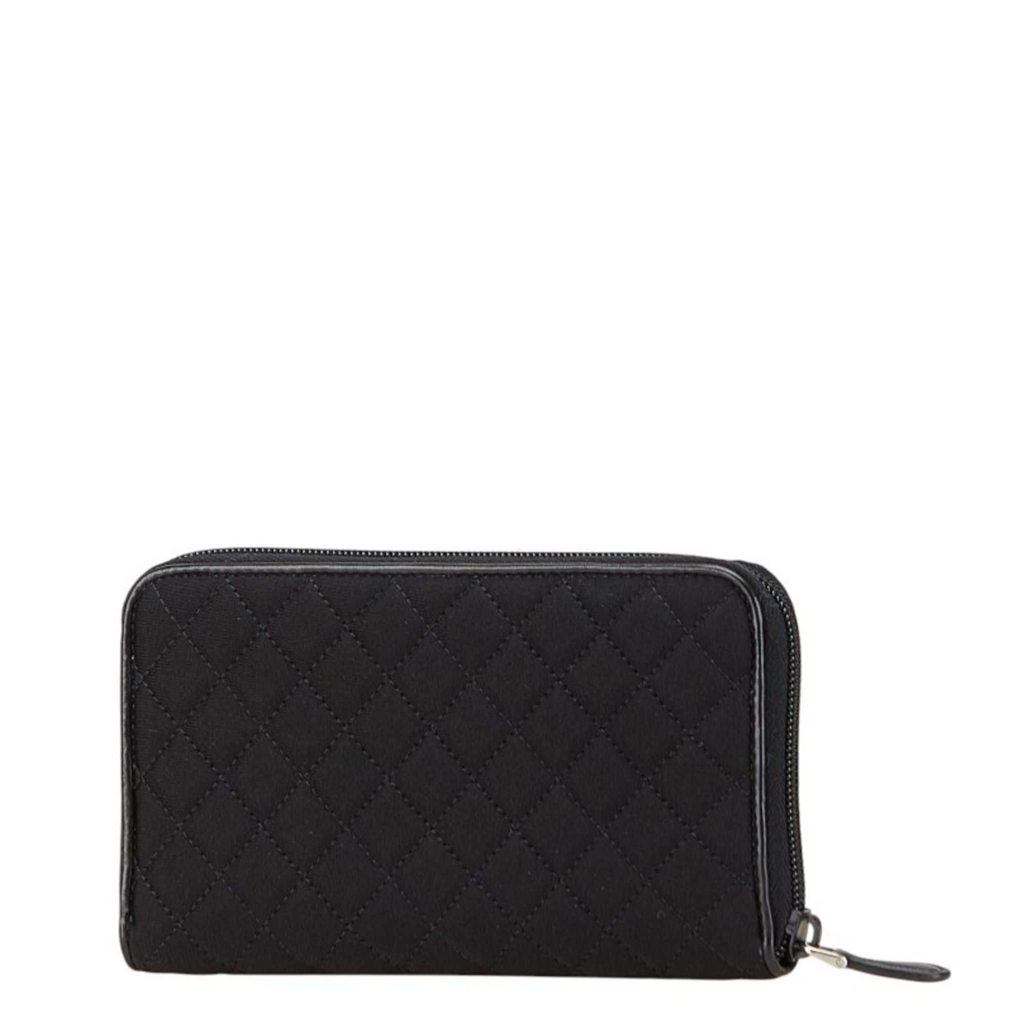 Nylon Leather Long Wallet (Bi-Fold) (Pre-Owned) - Prada - Modalova