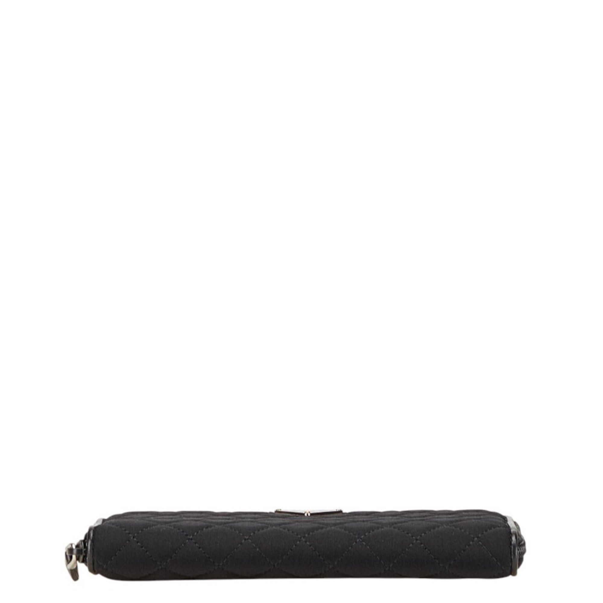 Nylon Leather Long Wallet (Bi-Fold) (Pre-Owned) - Prada - Modalova