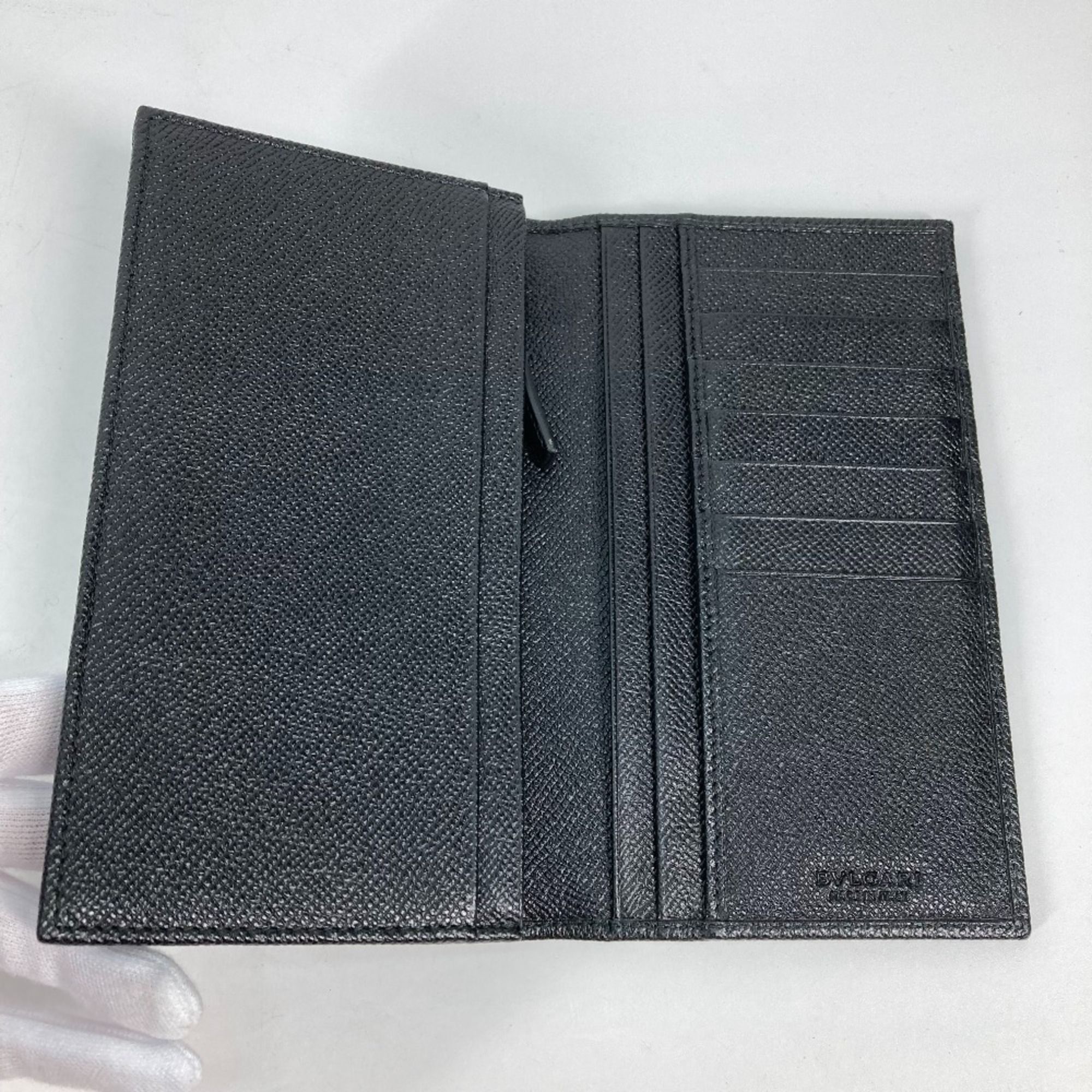 Leather Long Wallet (Bi-Fold) (Pre-Owned) - Bvlgari - Modalova