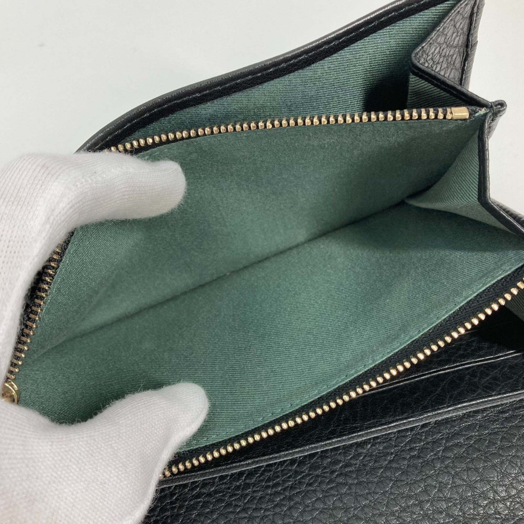 Leather Long Wallet (Bi-Fold) (Pre-Owned) - Bvlgari - Modalova