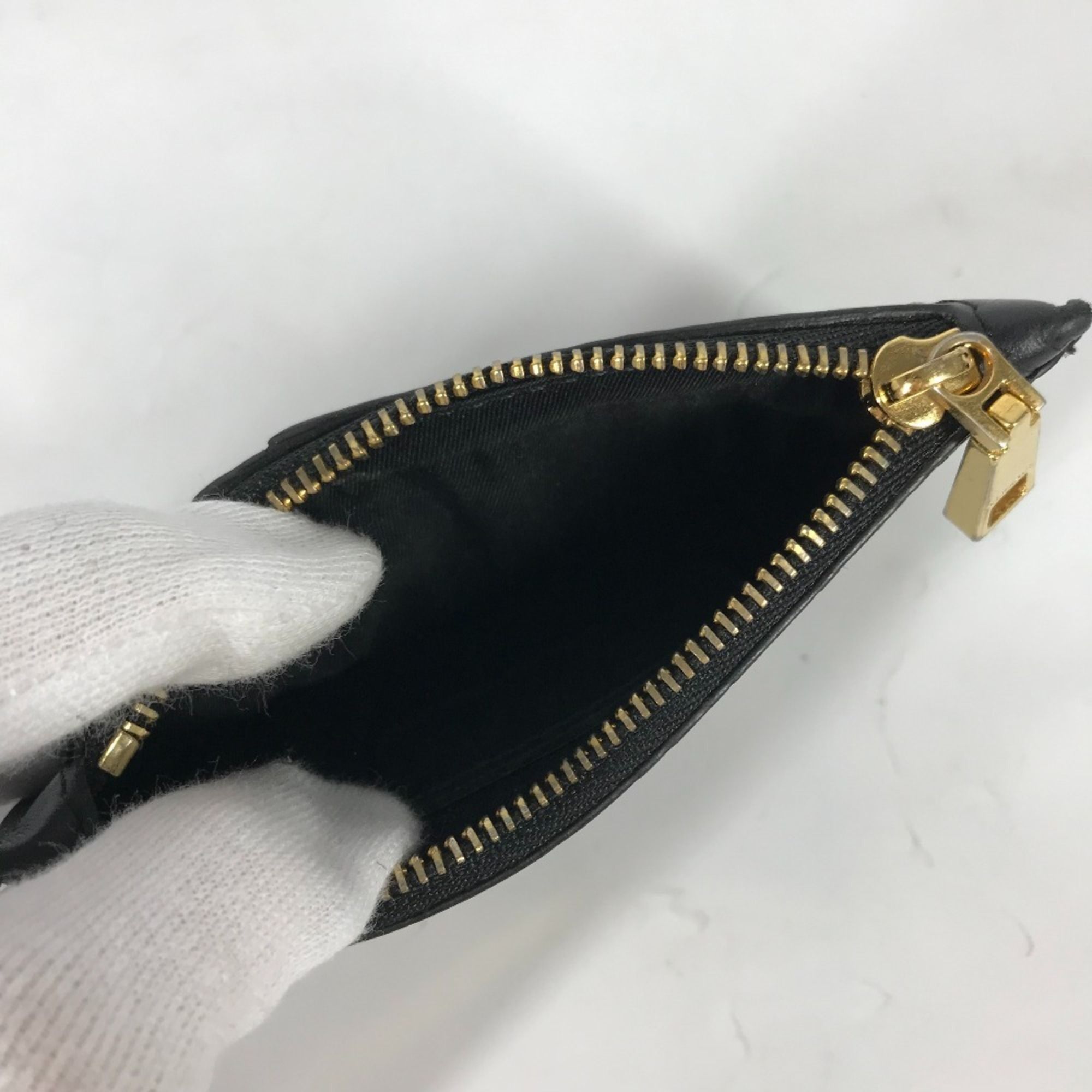 Leather Long Wallet (Bi-Fold) (Pre-Owned) - Versace - Modalova