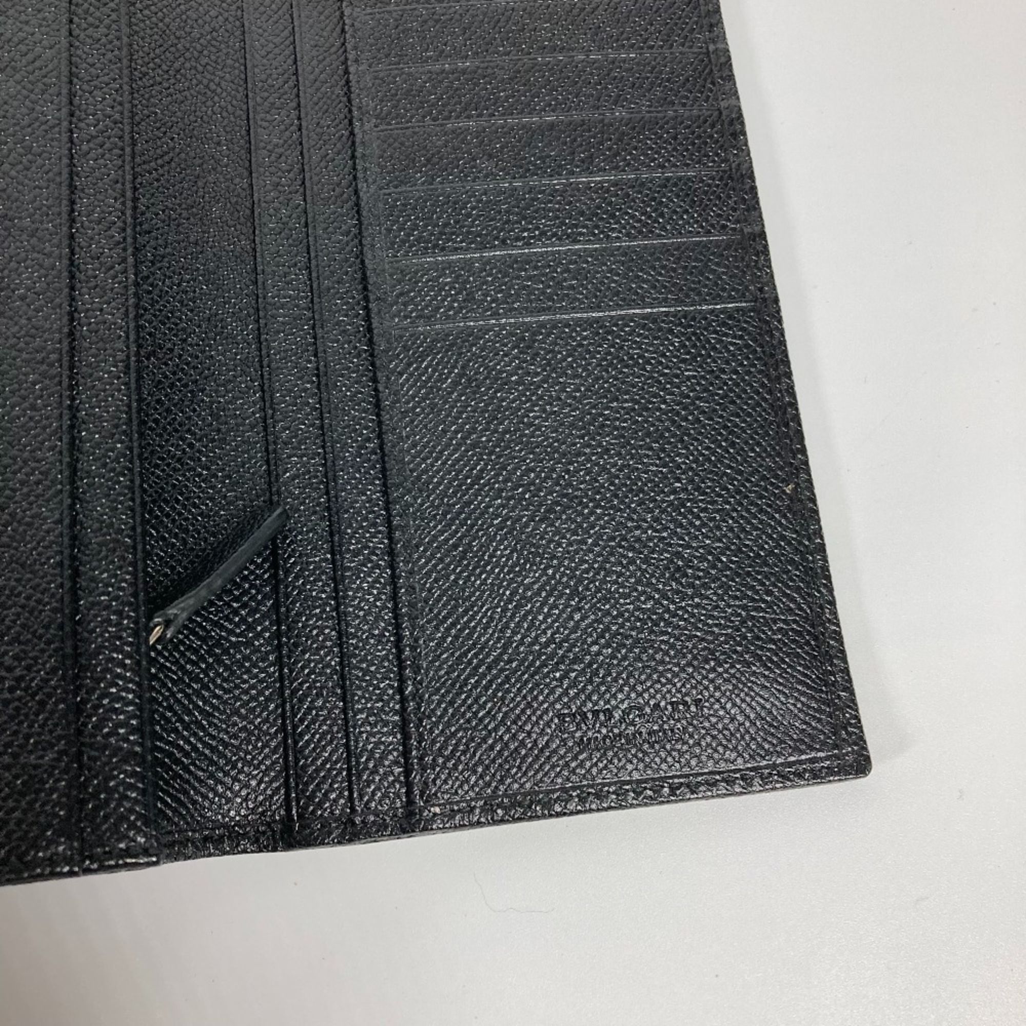 Leather Long Wallet (Bi-Fold) (Pre-Owned) - Bvlgari - Modalova