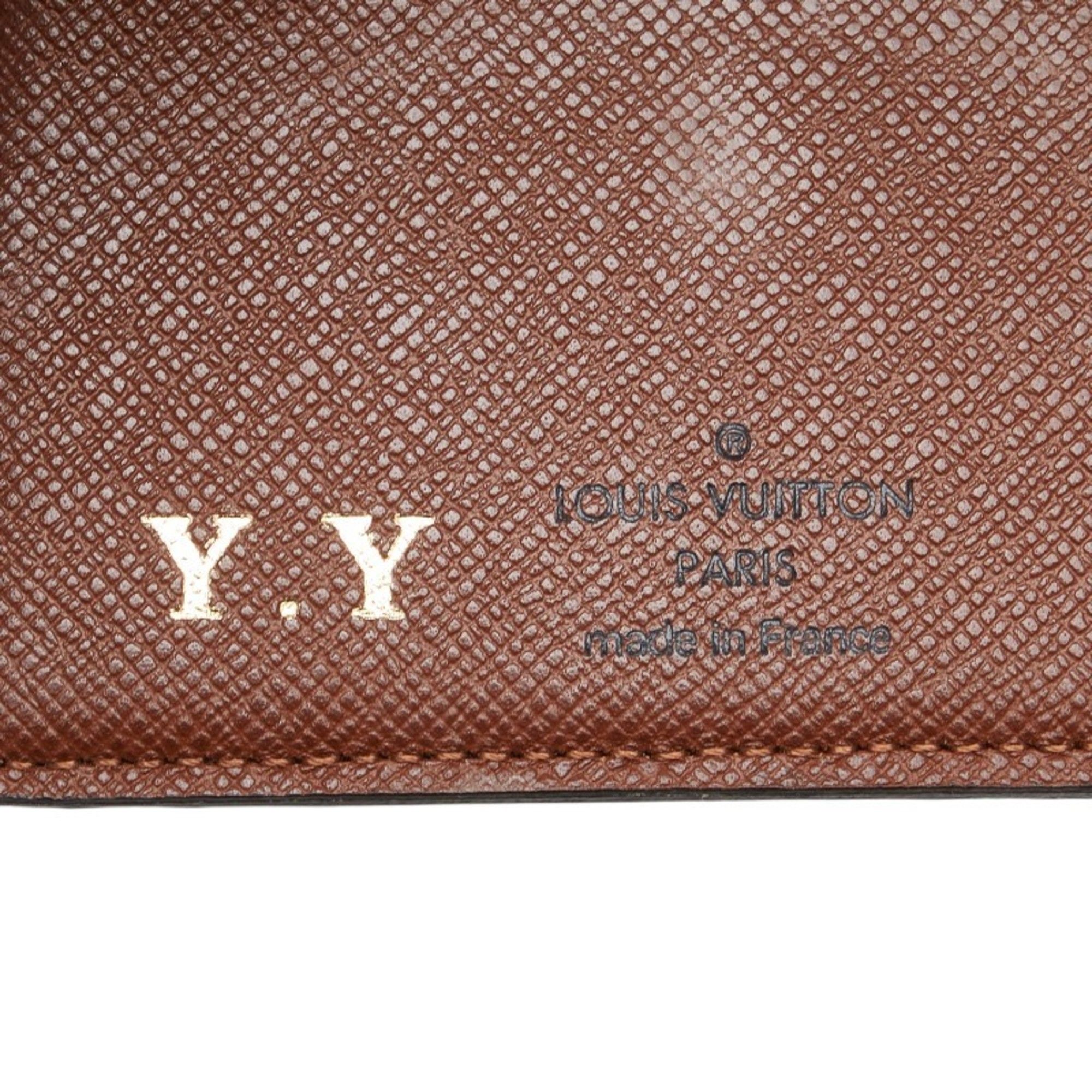 Monogram Pvc Leather Wallet (Tri-Fold) (Pre-Owned) - Louis Vuitton - Modalova