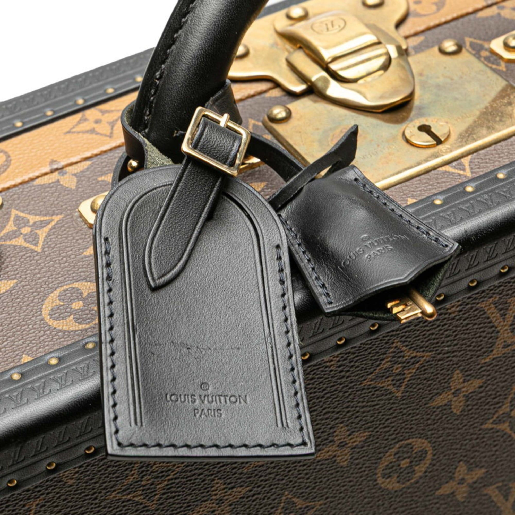 Pvc Leather Attaché Case Briefcase (Pre-Owned) - Louis Vuitton - Modalova