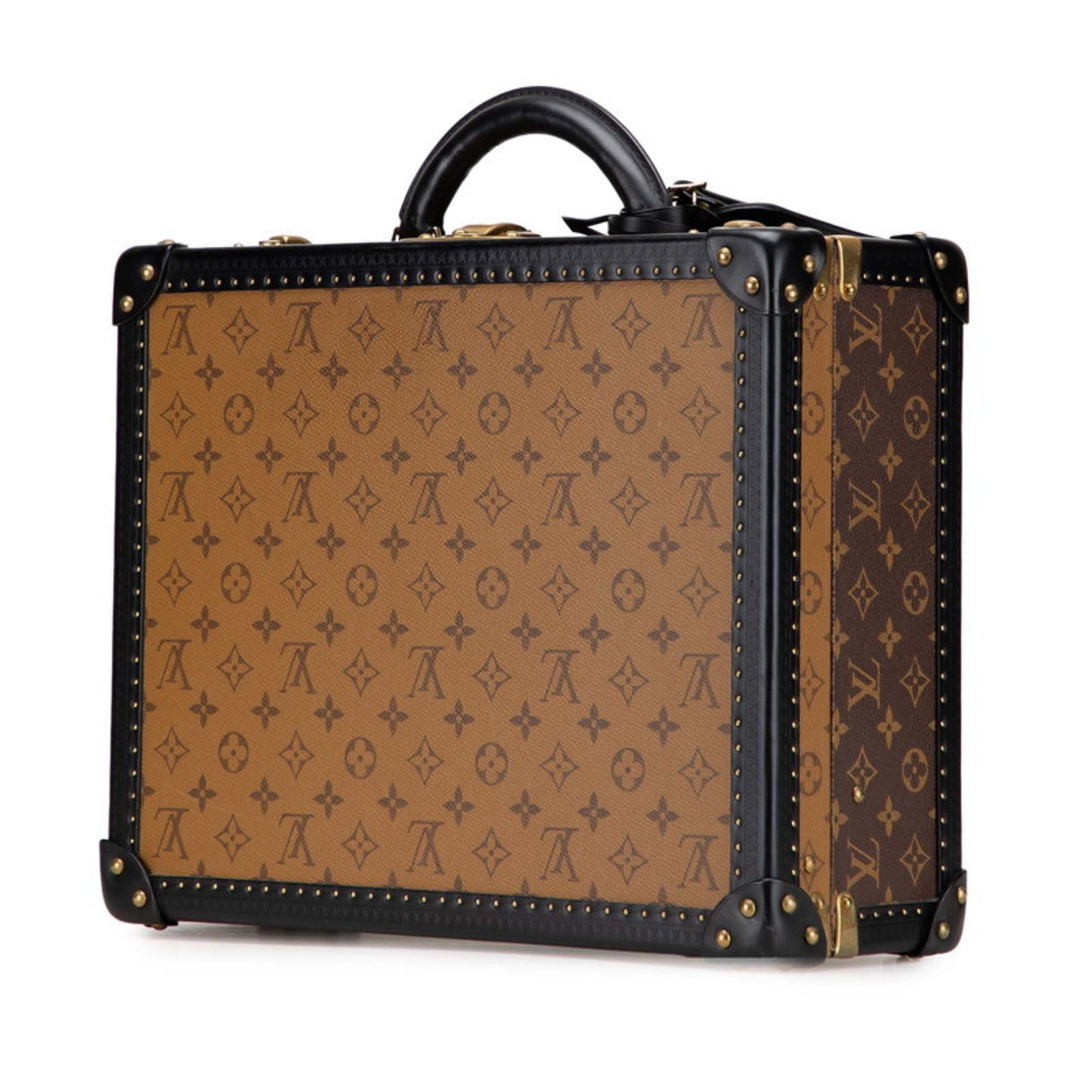 Pvc Leather Attaché Case Briefcase (Pre-Owned) - Louis Vuitton - Modalova