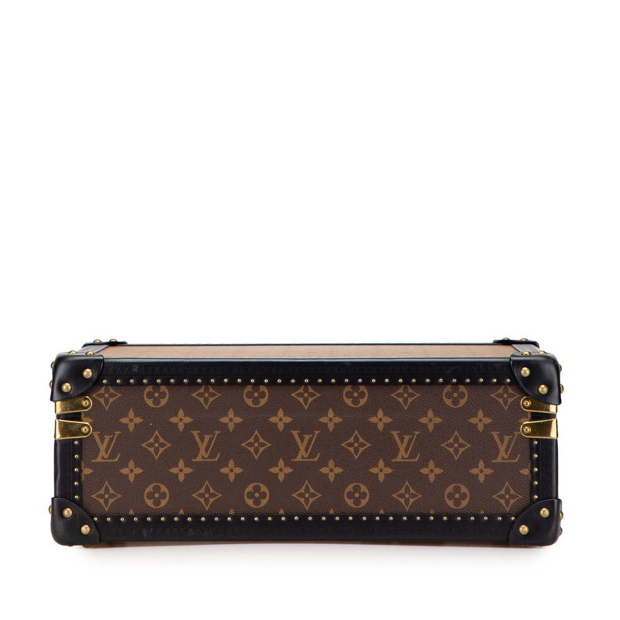 Pvc Leather Attaché Case Briefcase (Pre-Owned) - Louis Vuitton - Modalova