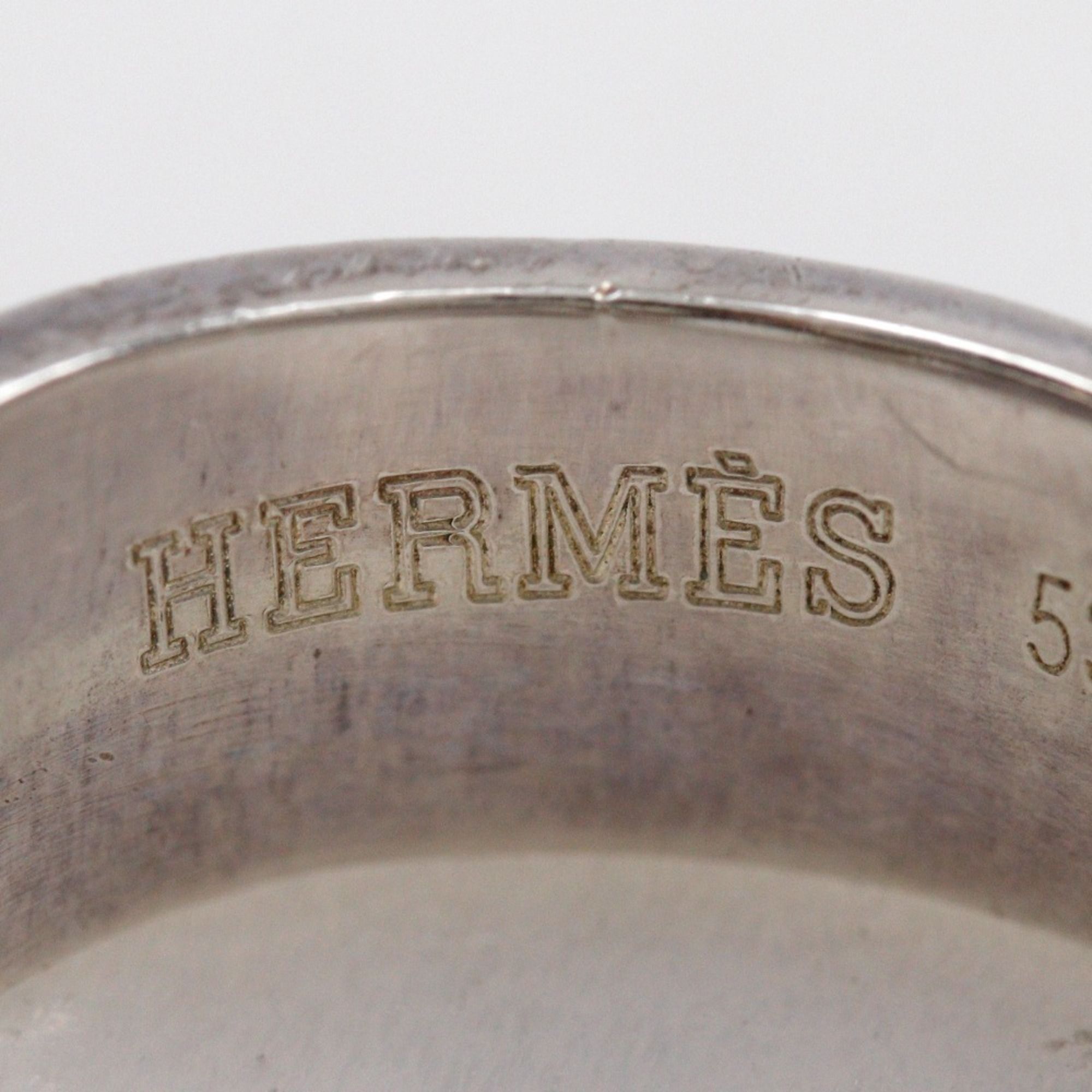 Silver 925 Band Ring (Pre-Owned) - Hermes - Modalova