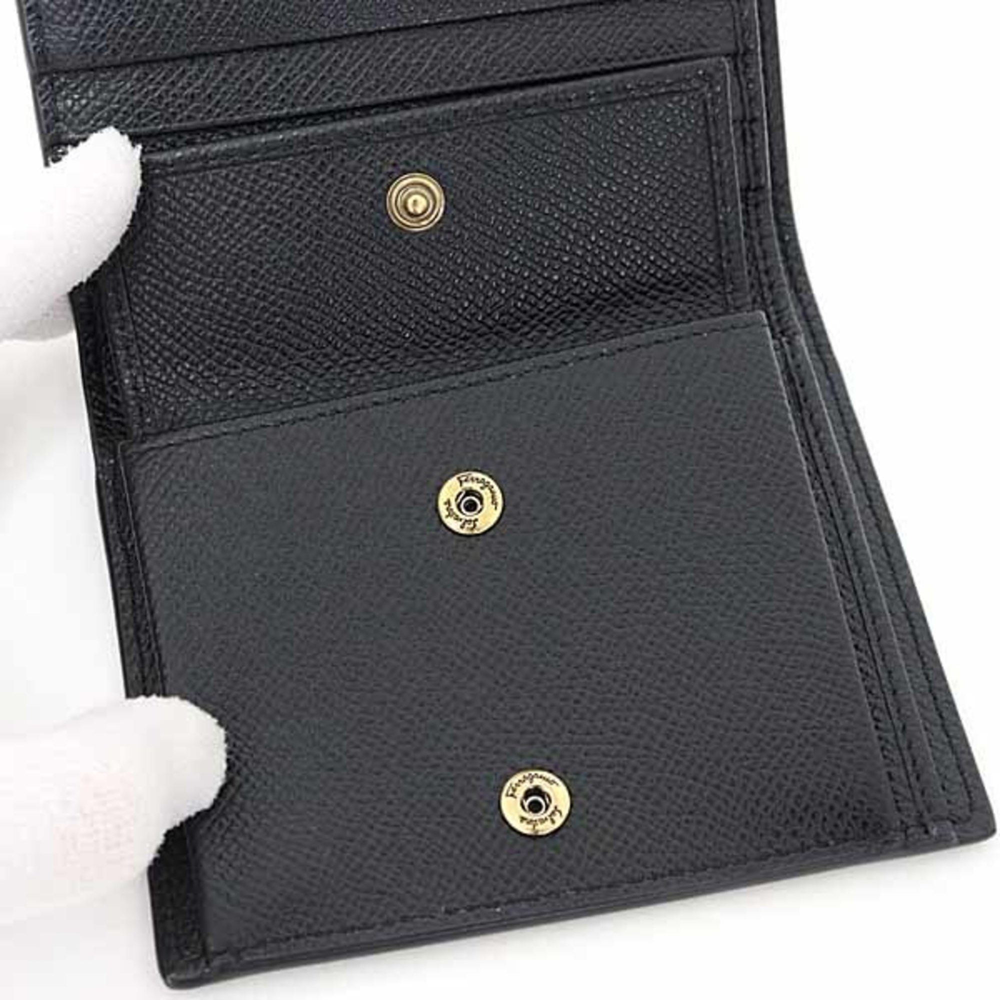 Leather Wallet (Bi-Fold) (Pre-Owned) - Salvatore Ferragamo - Modalova