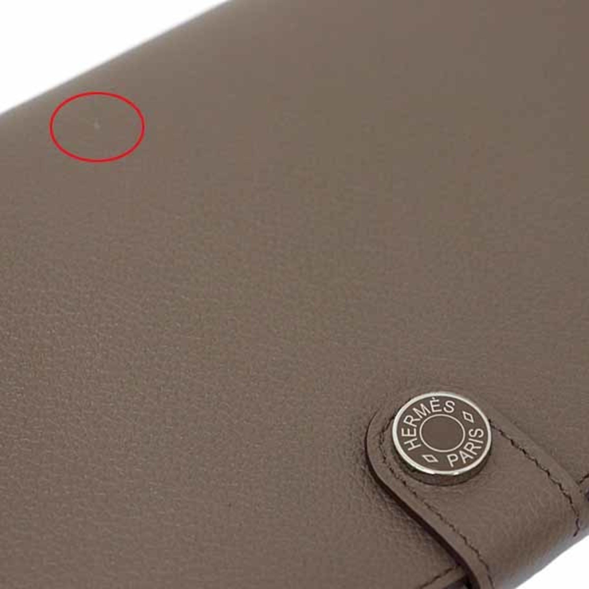 Evercalf Leather Long Wallet (Bi-Fold) (Pre-Owned) - Hermes - Modalova