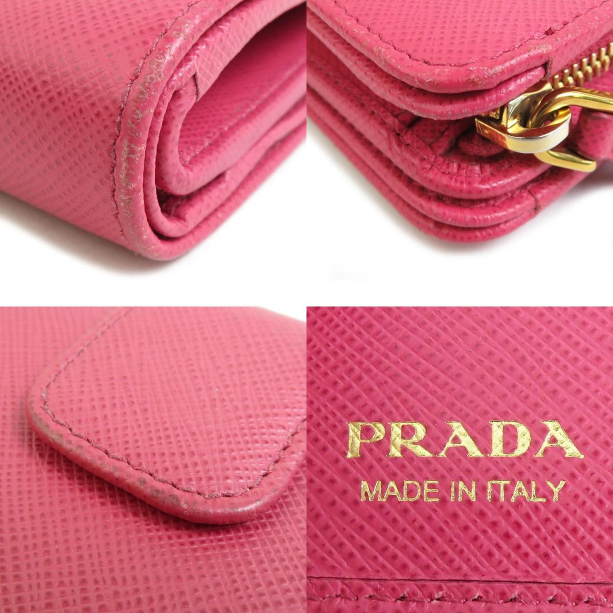 Leather Wallet (Bi-Fold) (Pre-Owned) - Prada - Modalova