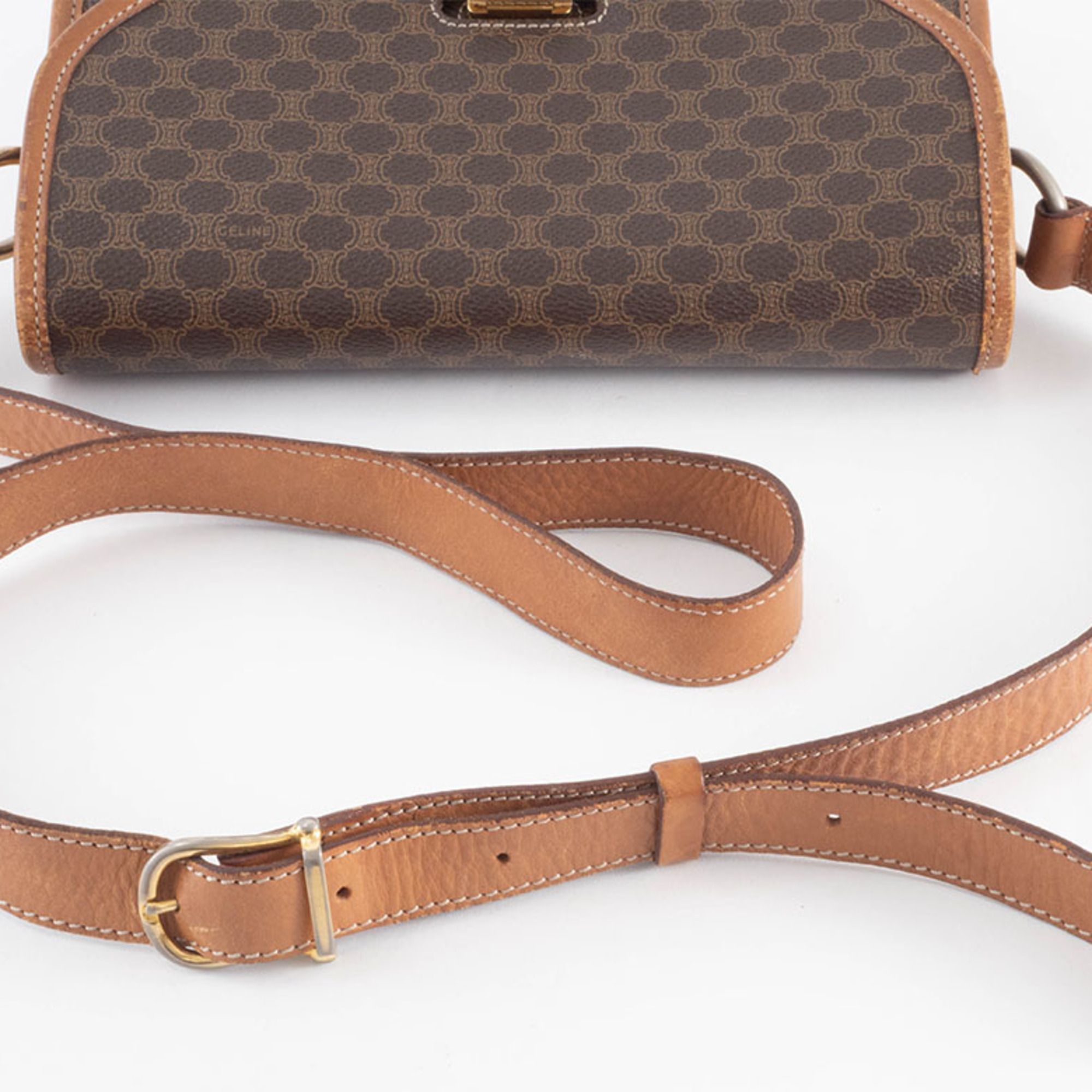 Macadam Pvc Leather Shoulder Bag (Pre-Owned) - Celine - Modalova