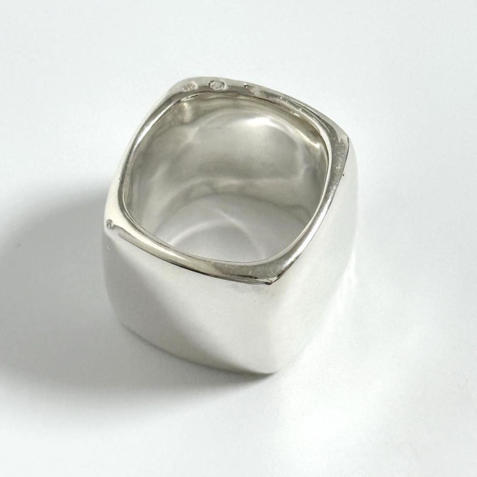 Silver 925 Band Ring (Pre-Owned) - Chanel - Modalova