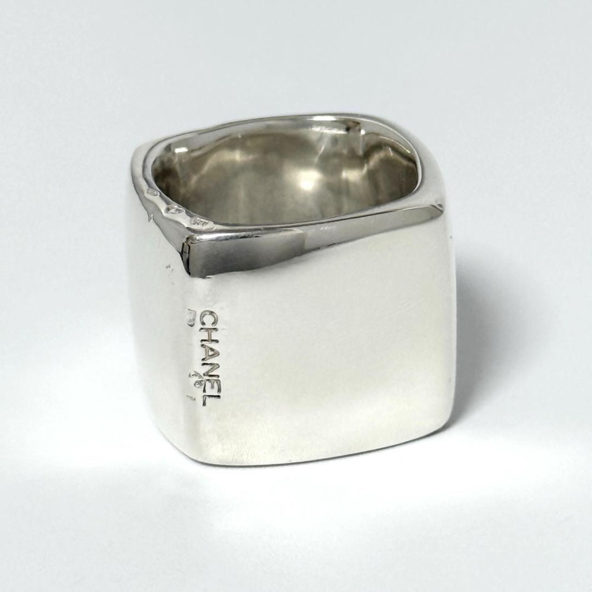 Silver 925 Band Ring (Pre-Owned) - Chanel - Modalova
