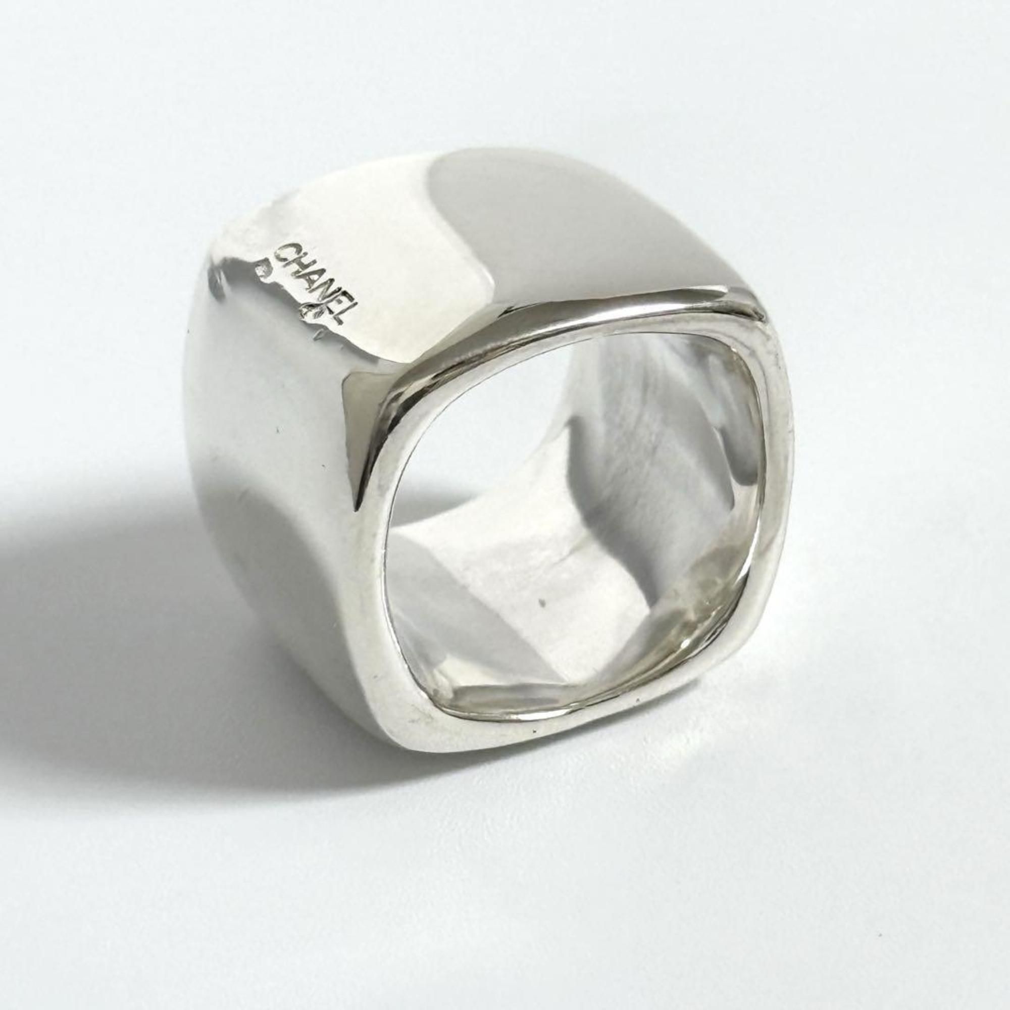 Silver 925 Band Ring (Pre-Owned) - Chanel - Modalova
