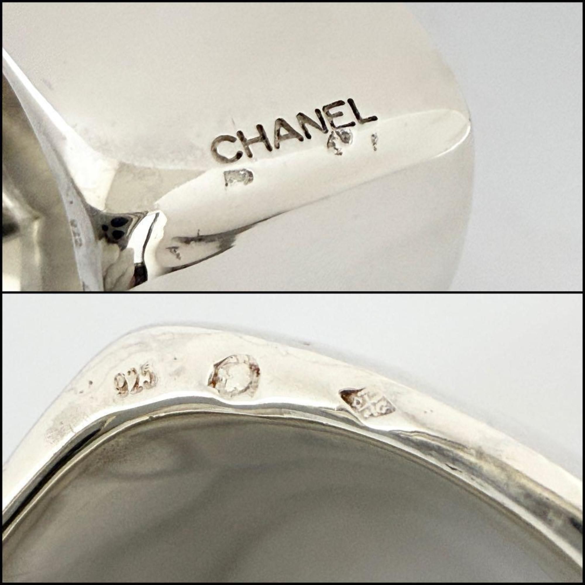 Silver 925 Band Ring (Pre-Owned) - Chanel - Modalova