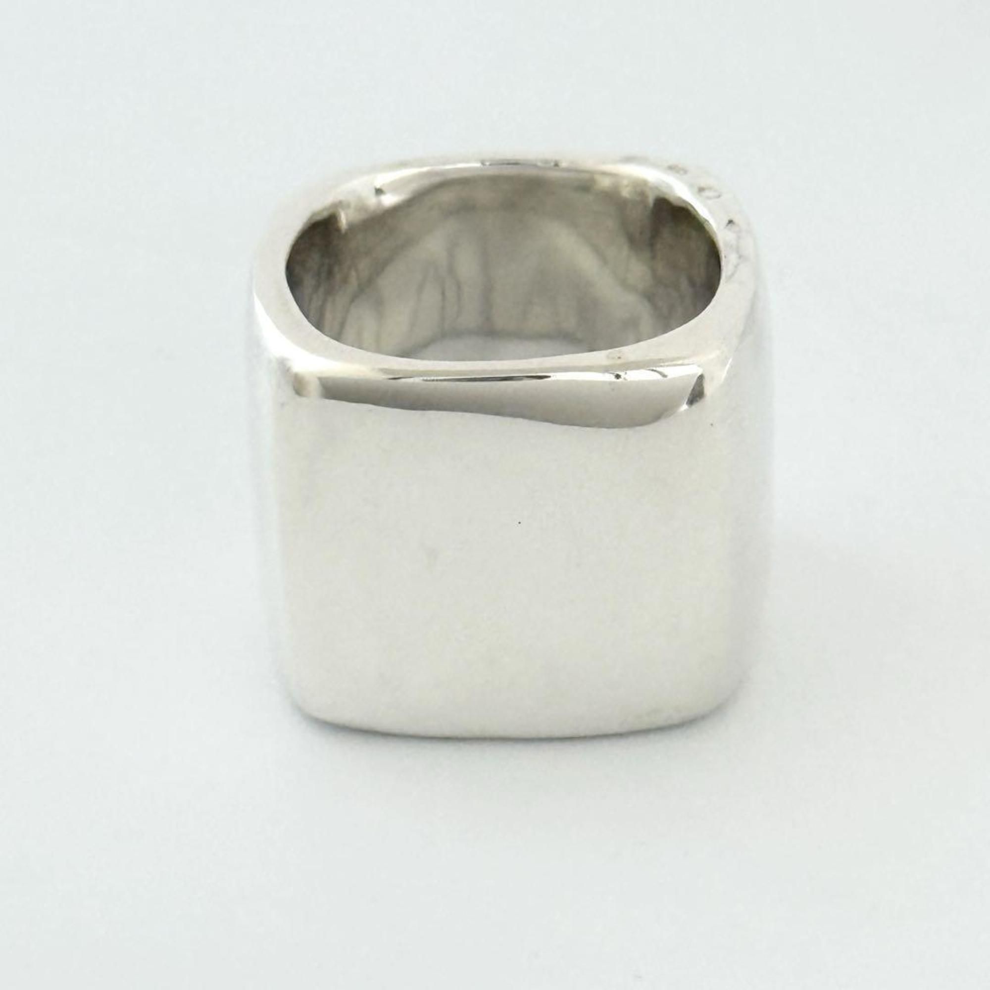 Silver 925 Band Ring (Pre-Owned) - Chanel - Modalova