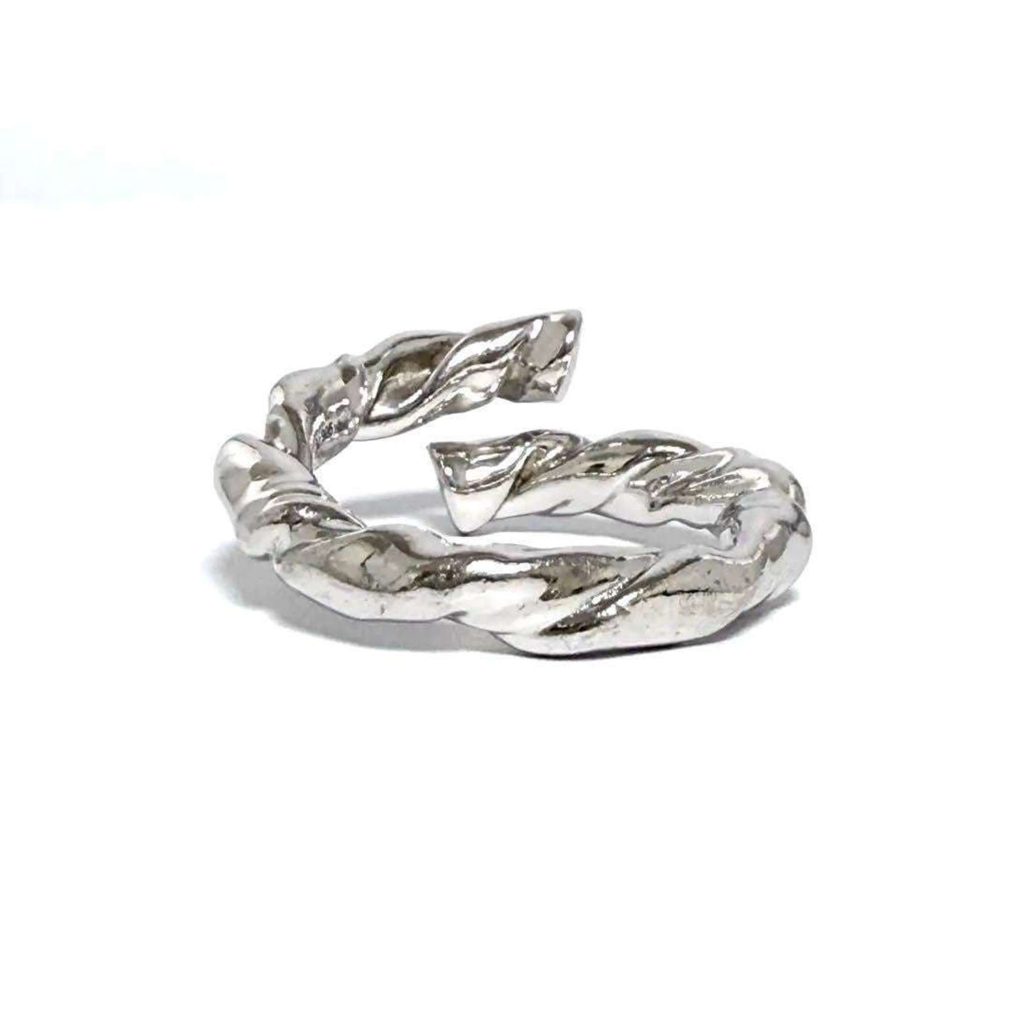 Silver 925 Band Ring (Pre-Owned) - Loewe - Modalova