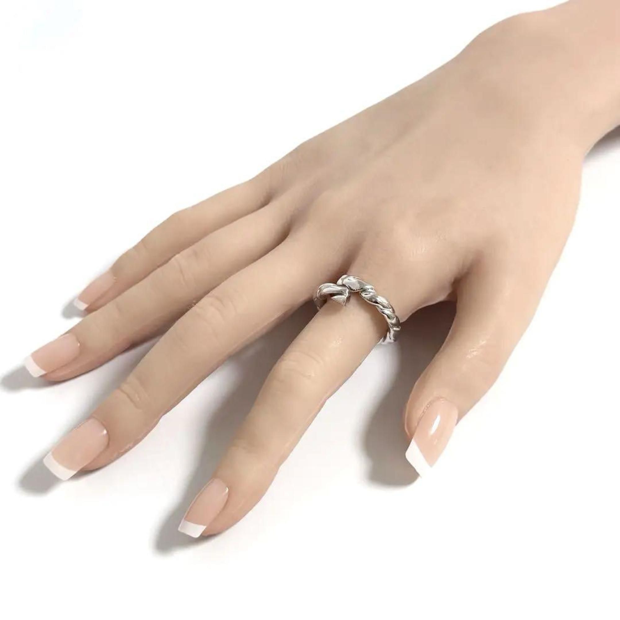 Silver 925 Band Ring (Pre-Owned) - Loewe - Modalova