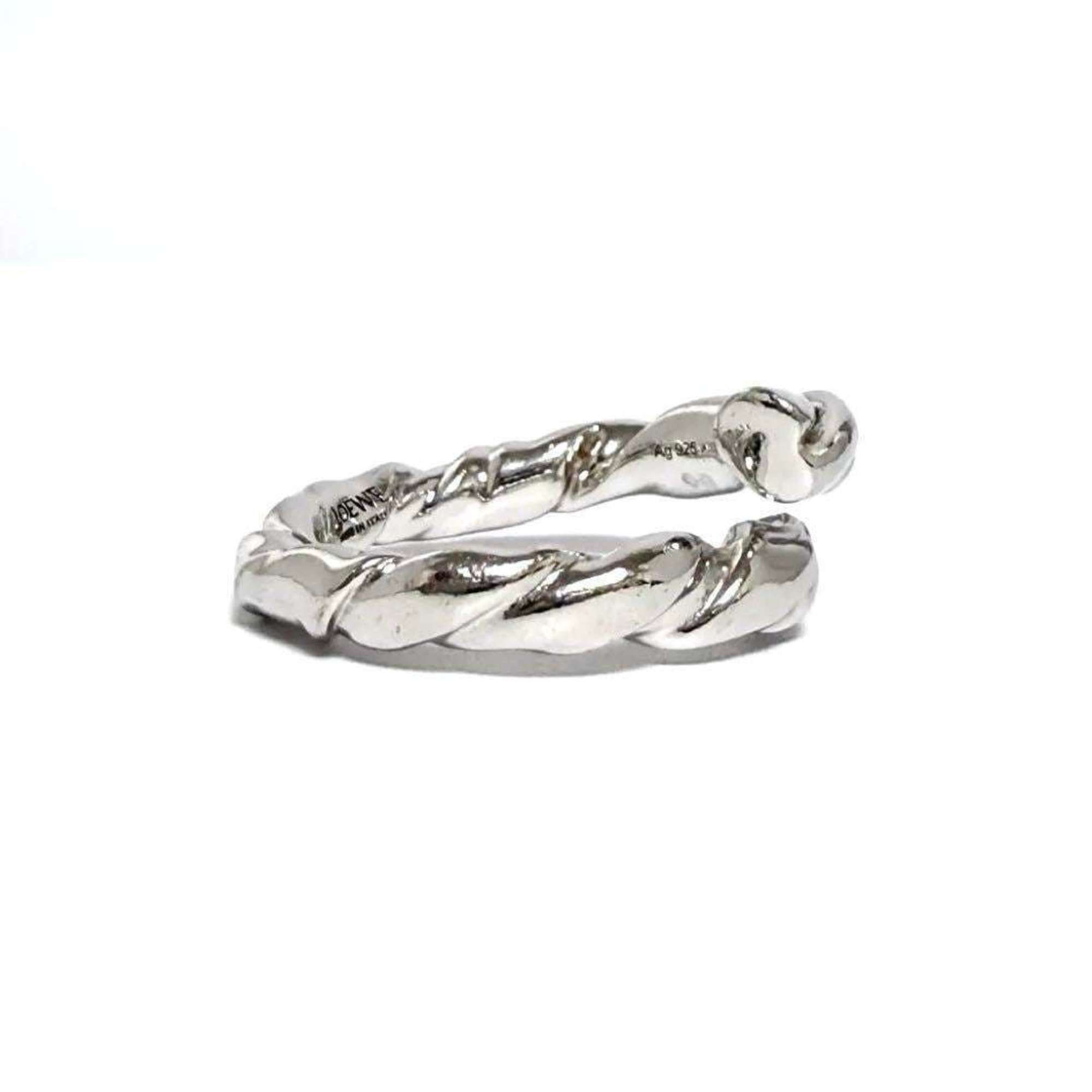 Silver 925 Band Ring (Pre-Owned) - Loewe - Modalova