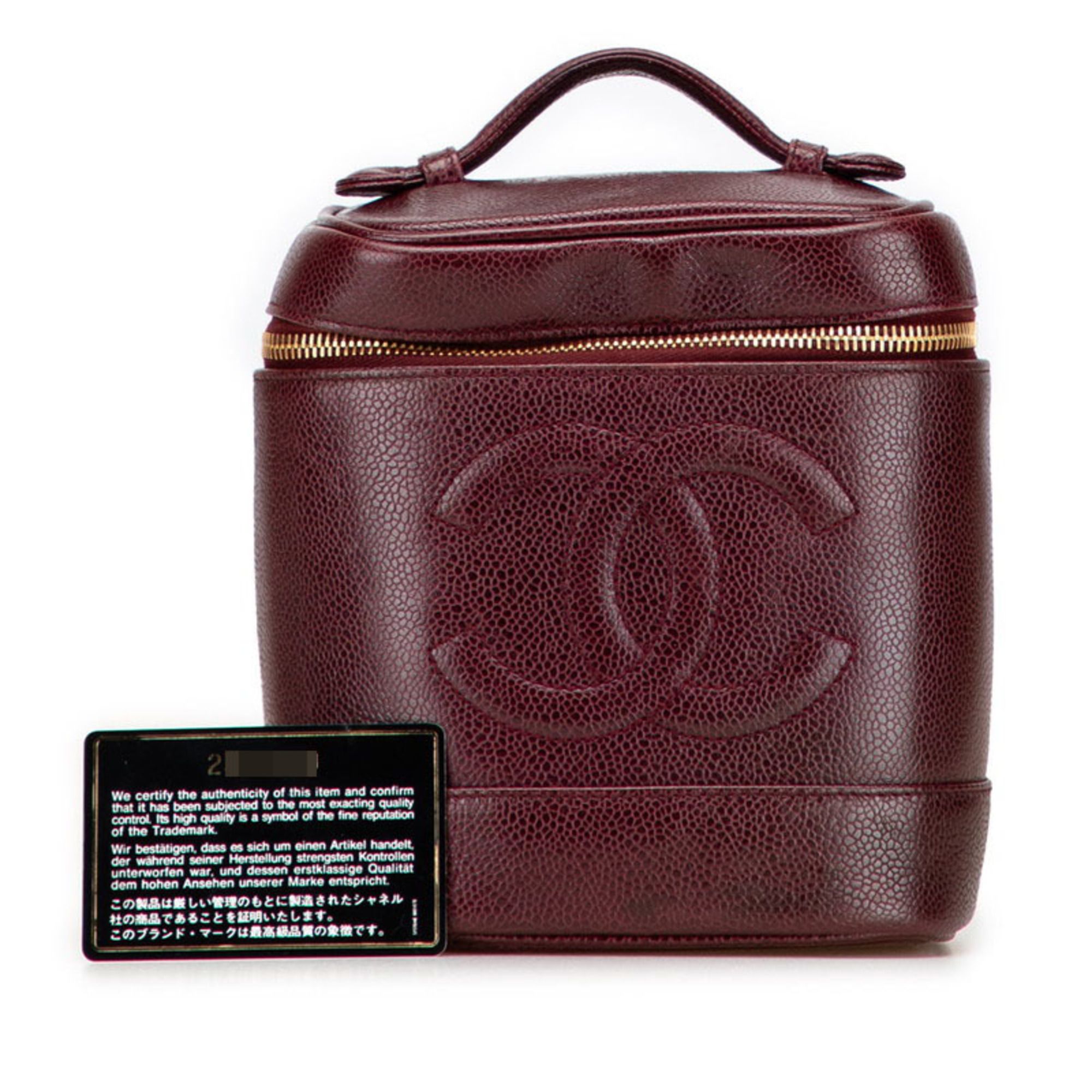 Grained Calfskin Vanity Bag (Pre-Owned) - Chanel - Modalova