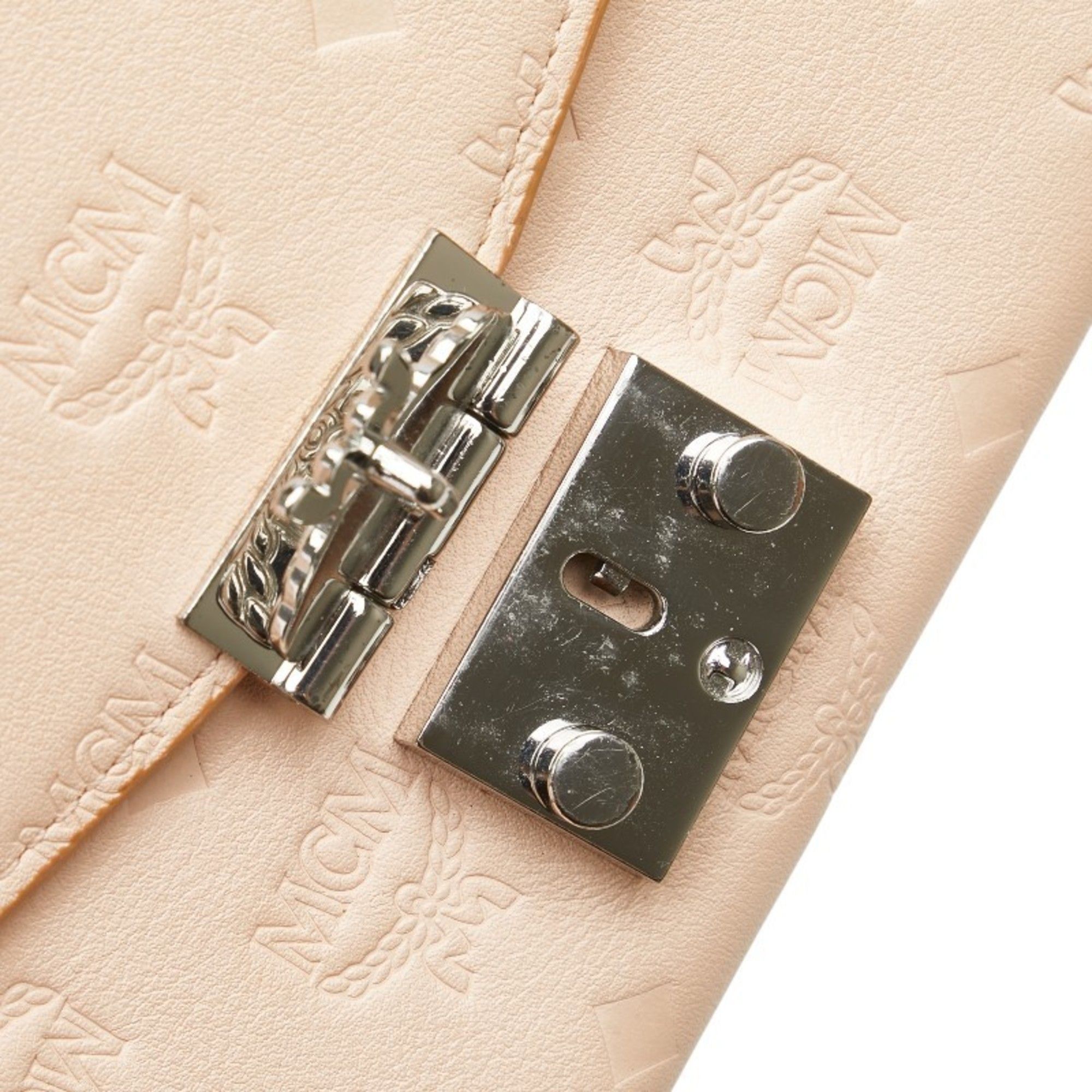 Leather Chain/Shoulder Wallet (Pre-Owned) - MCM - Modalova