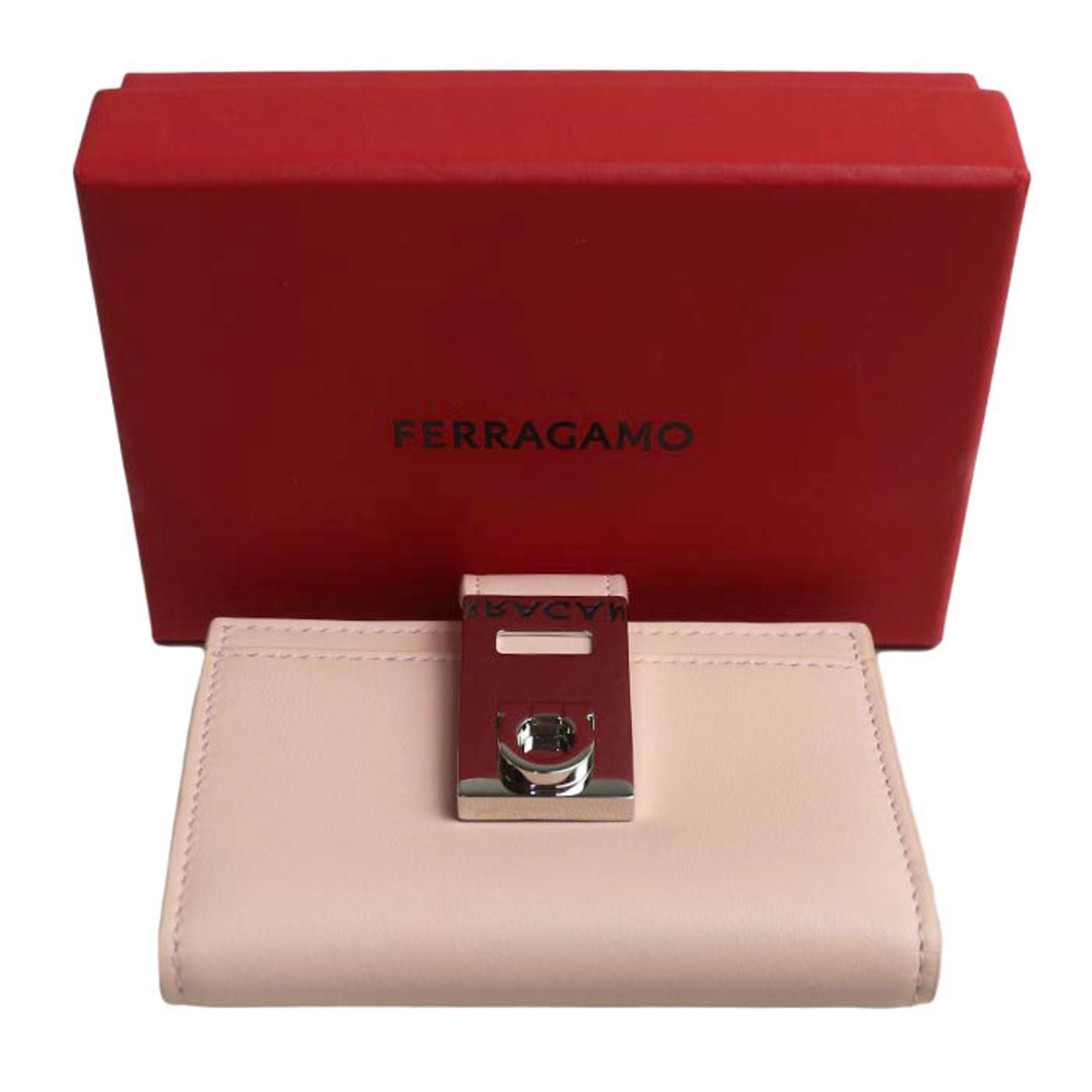 Leather Wallet (Bi-Fold) (Pre-Owned) - Salvatore Ferragamo - Modalova