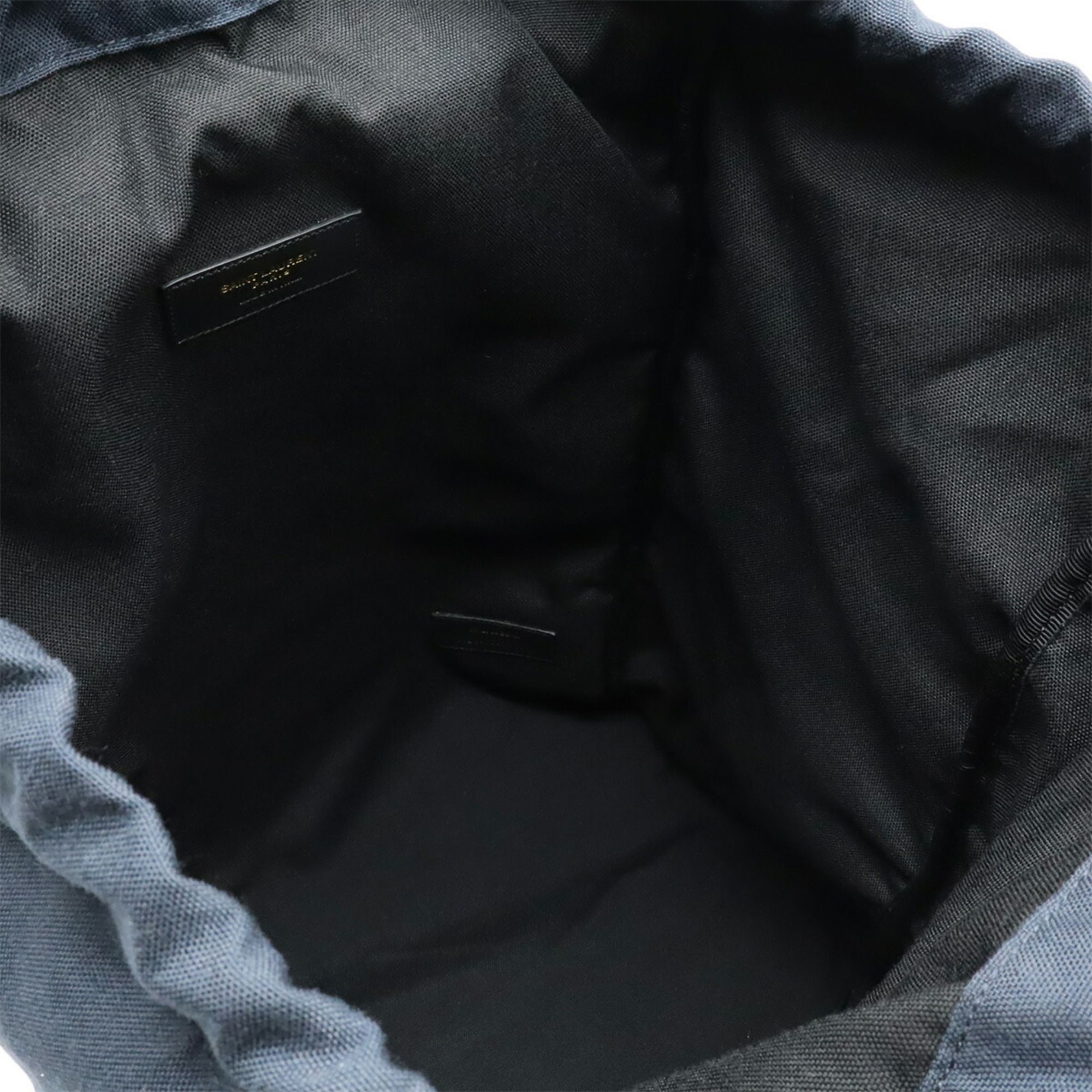 Canvas Leather Backpack (Pre-Owned) - Yves Saint Laurent - Modalova