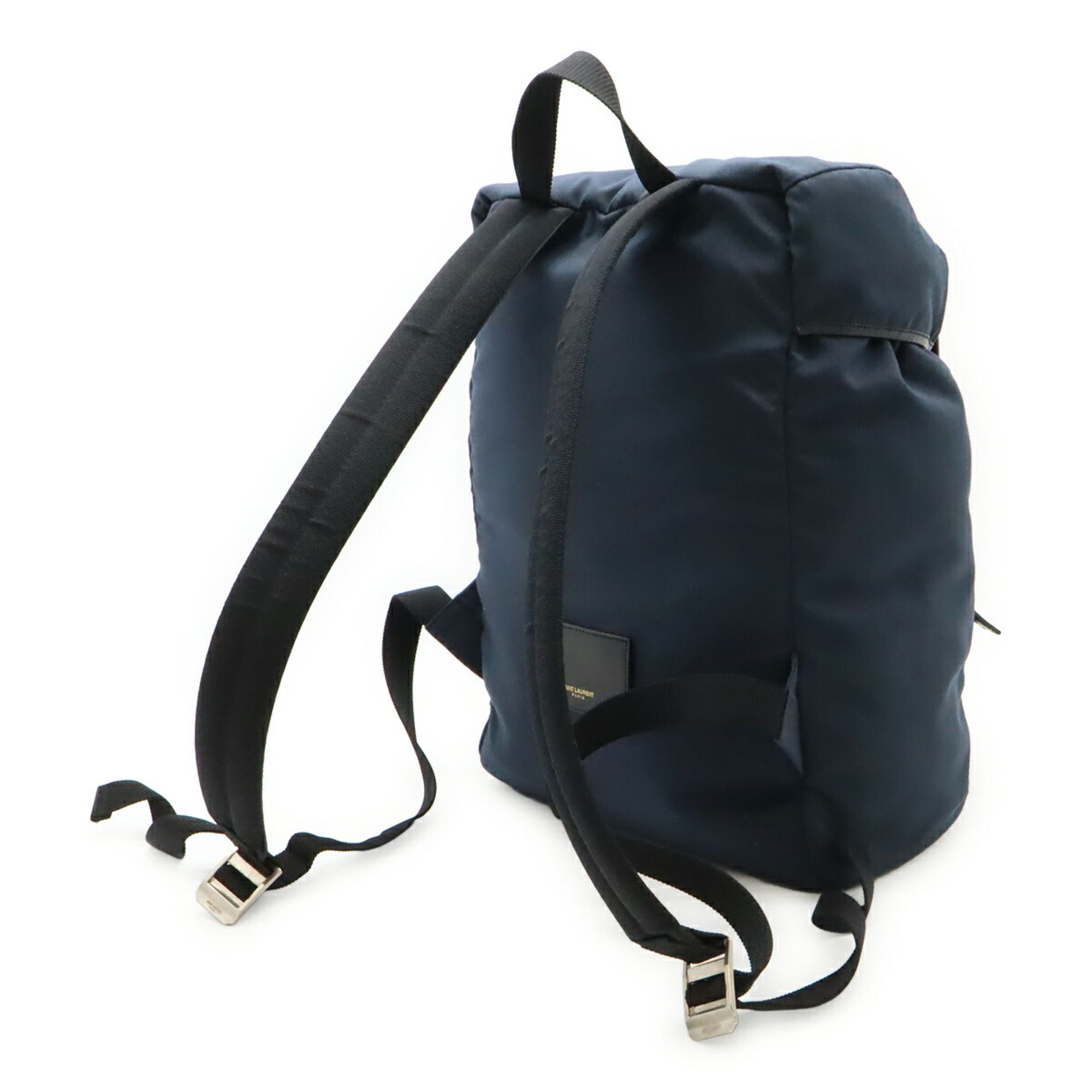 Canvas Leather Backpack (Pre-Owned) - Yves Saint Laurent - Modalova