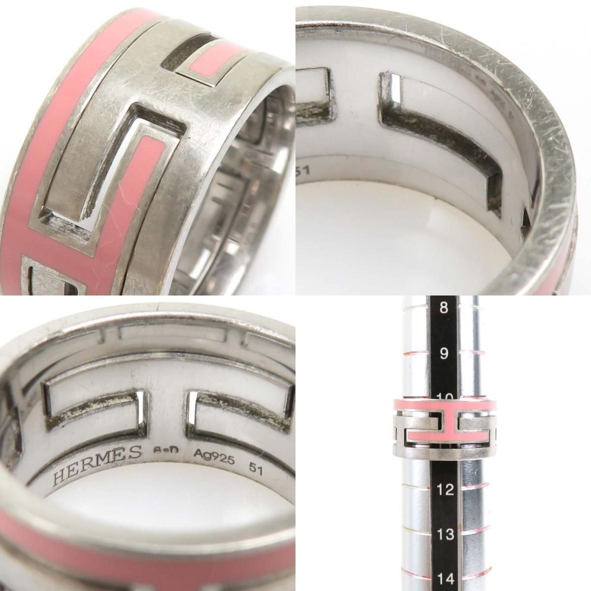 Enamel 925 Band Ring (Pre-Owned) - Hermes - Modalova