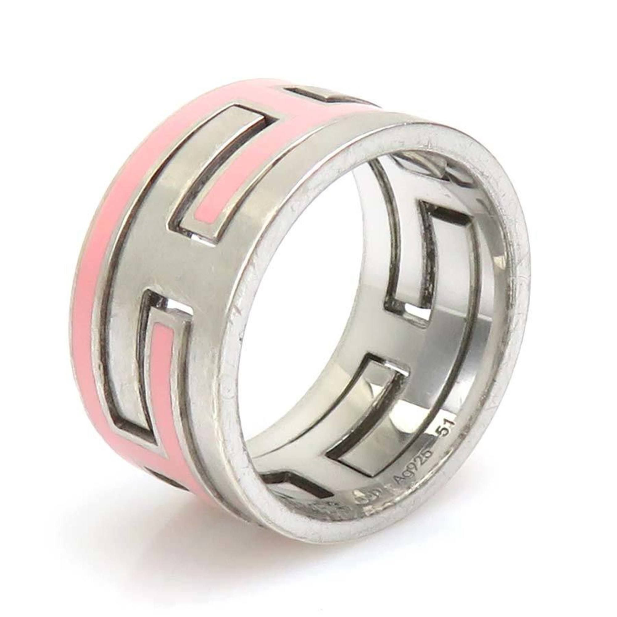 Enamel 925 Band Ring (Pre-Owned) - Hermes - Modalova