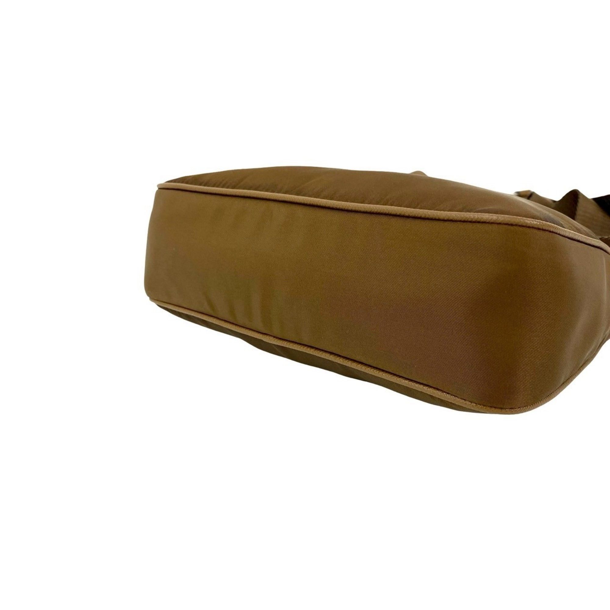 Nylon Leather Pochette Pouch Shoulder Bag (Pre-Owned) - Prada - Modalova