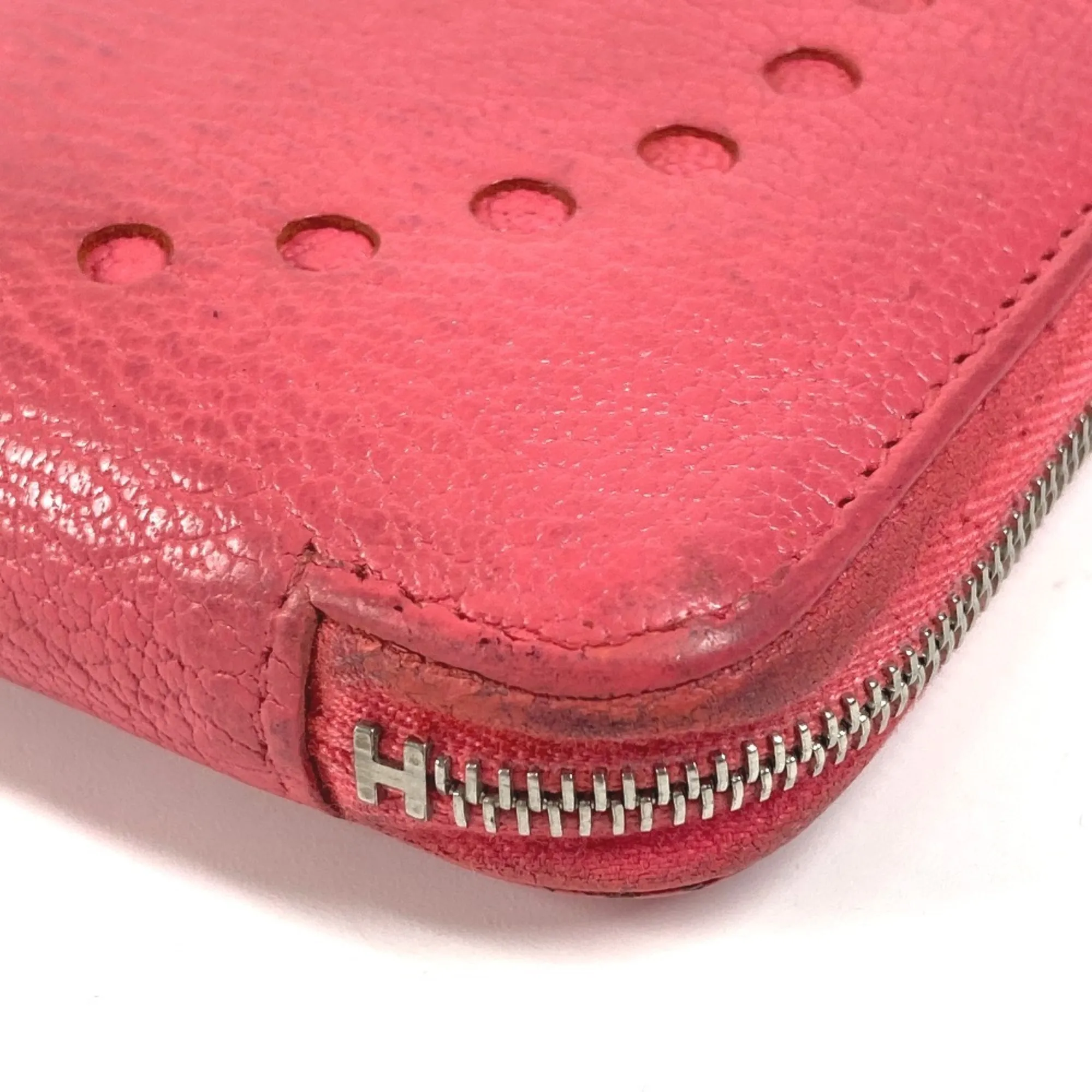 Chevre Leather Long Wallet (Bi-Fold) (Pre-Owned) - Hermes - Modalova