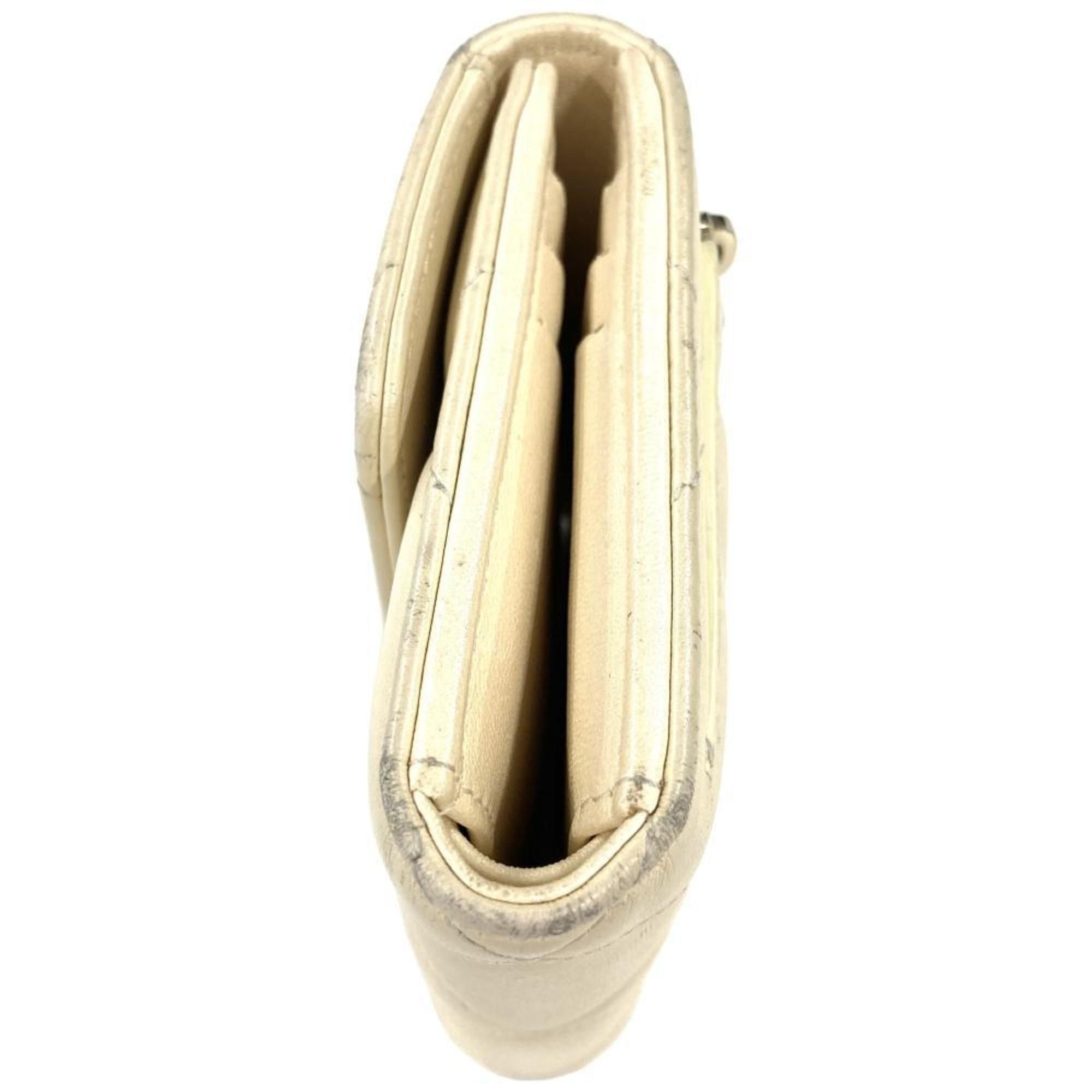Leather Wallet (Tri-Fold) (Pre-Owned) - Chanel - Modalova