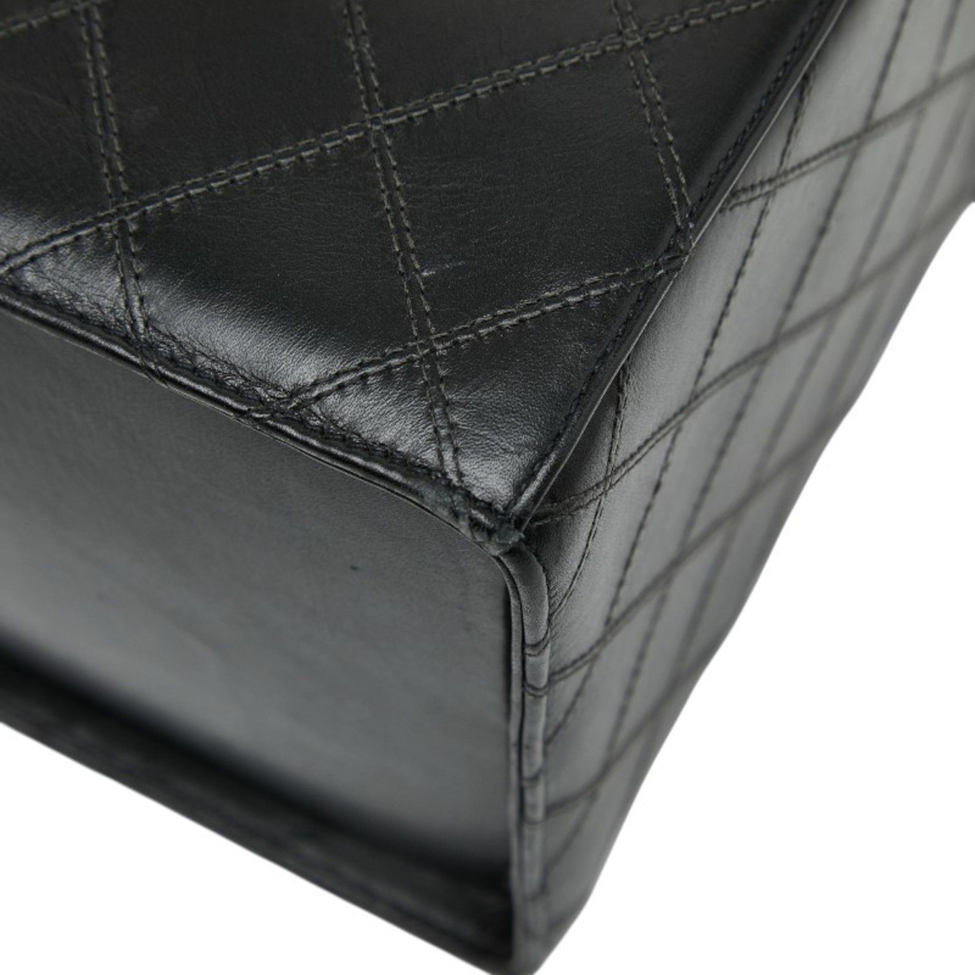 Bicolor Leather Shoulder Bag Vanity Bag (Pre-Owned) - Chanel - Modalova