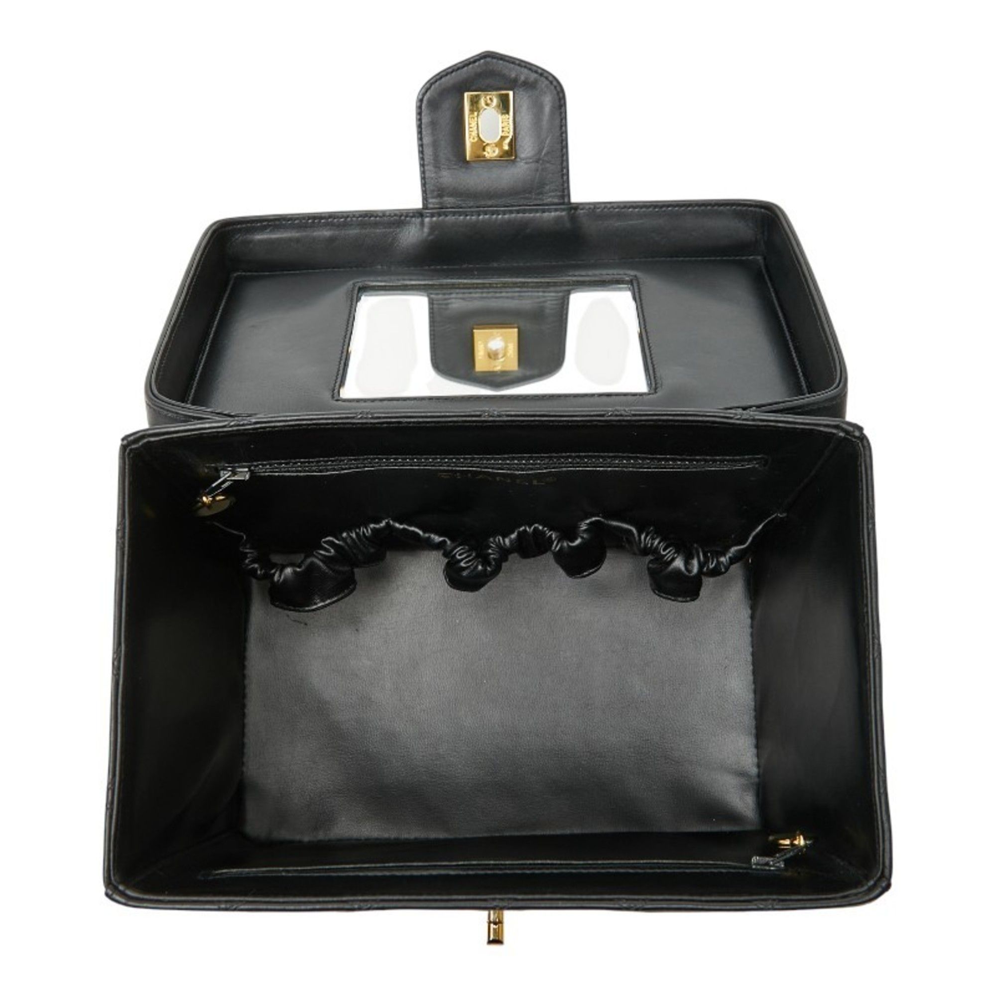Bicolor Leather Shoulder Bag Vanity Bag (Pre-Owned) - Chanel - Modalova