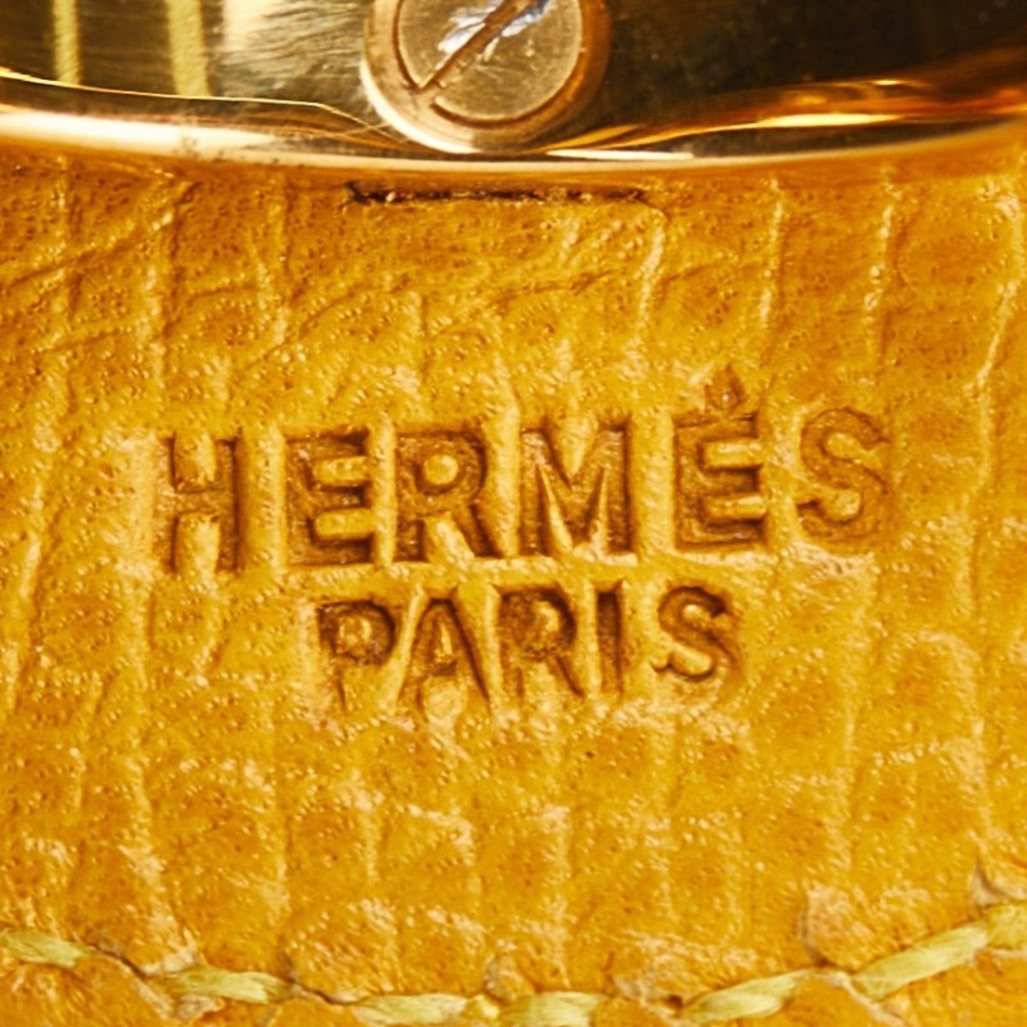 Leather Band Ring (Pre-Owned) - Hermes - Modalova