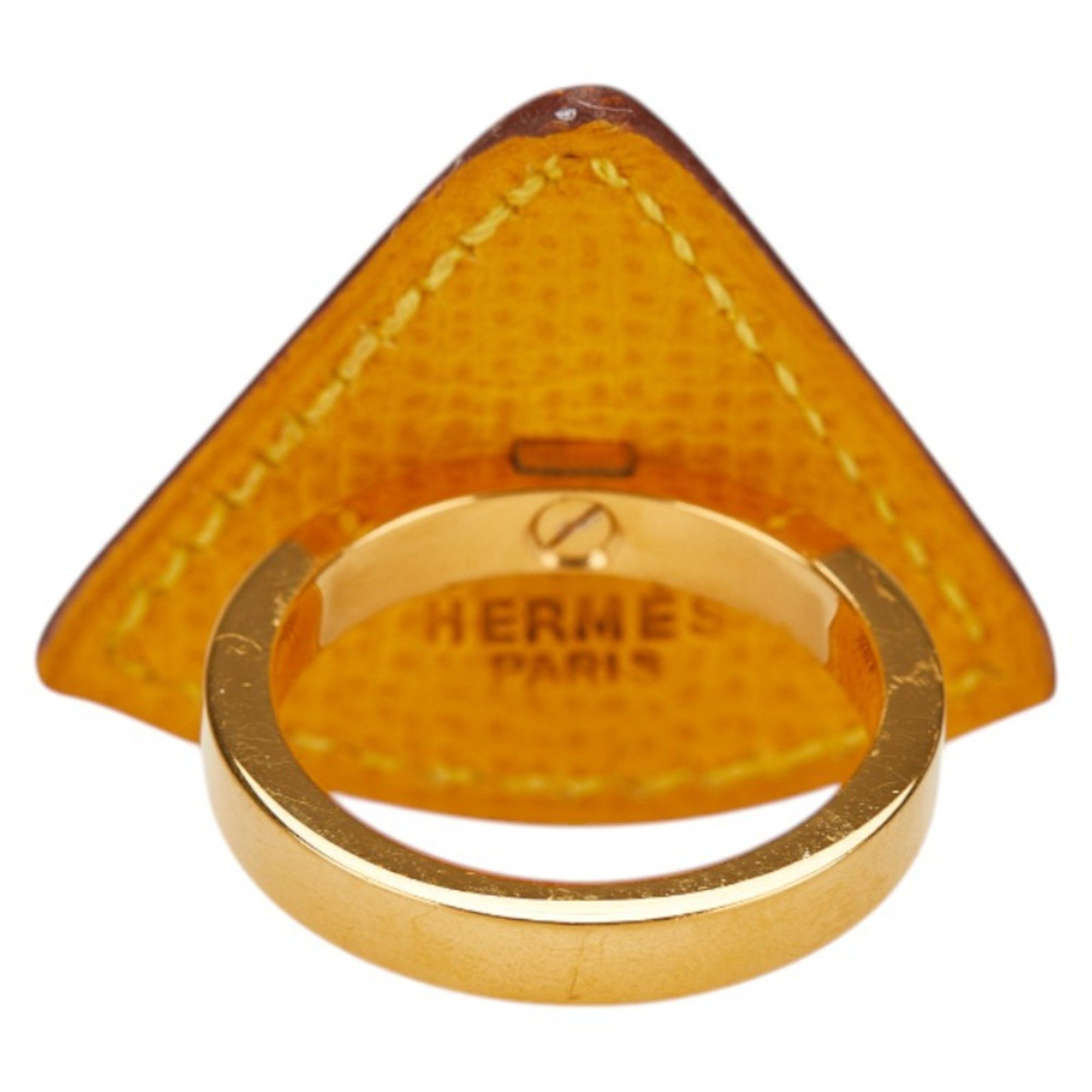 Leather Band Ring (Pre-Owned) - Hermes - Modalova