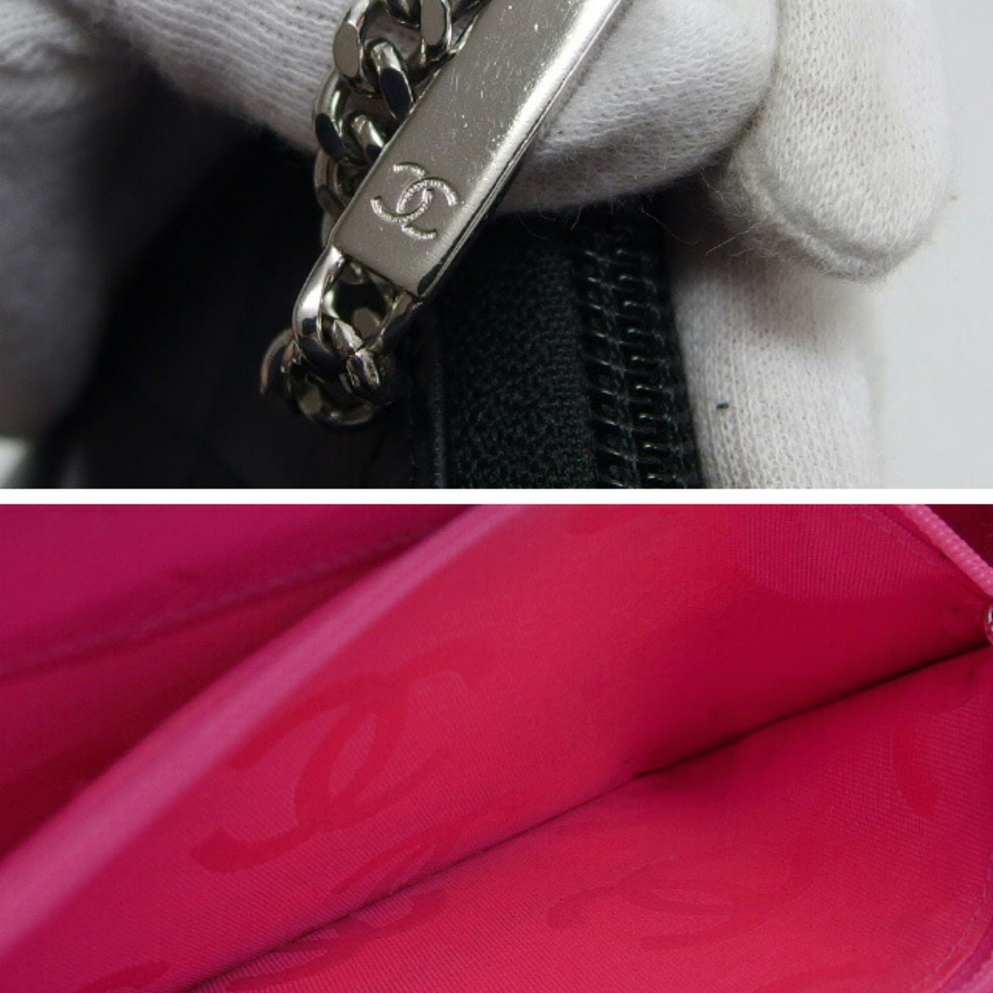 Leather Long Wallet (Bi-Fold) (Pre-Owned) - Chanel - Modalova
