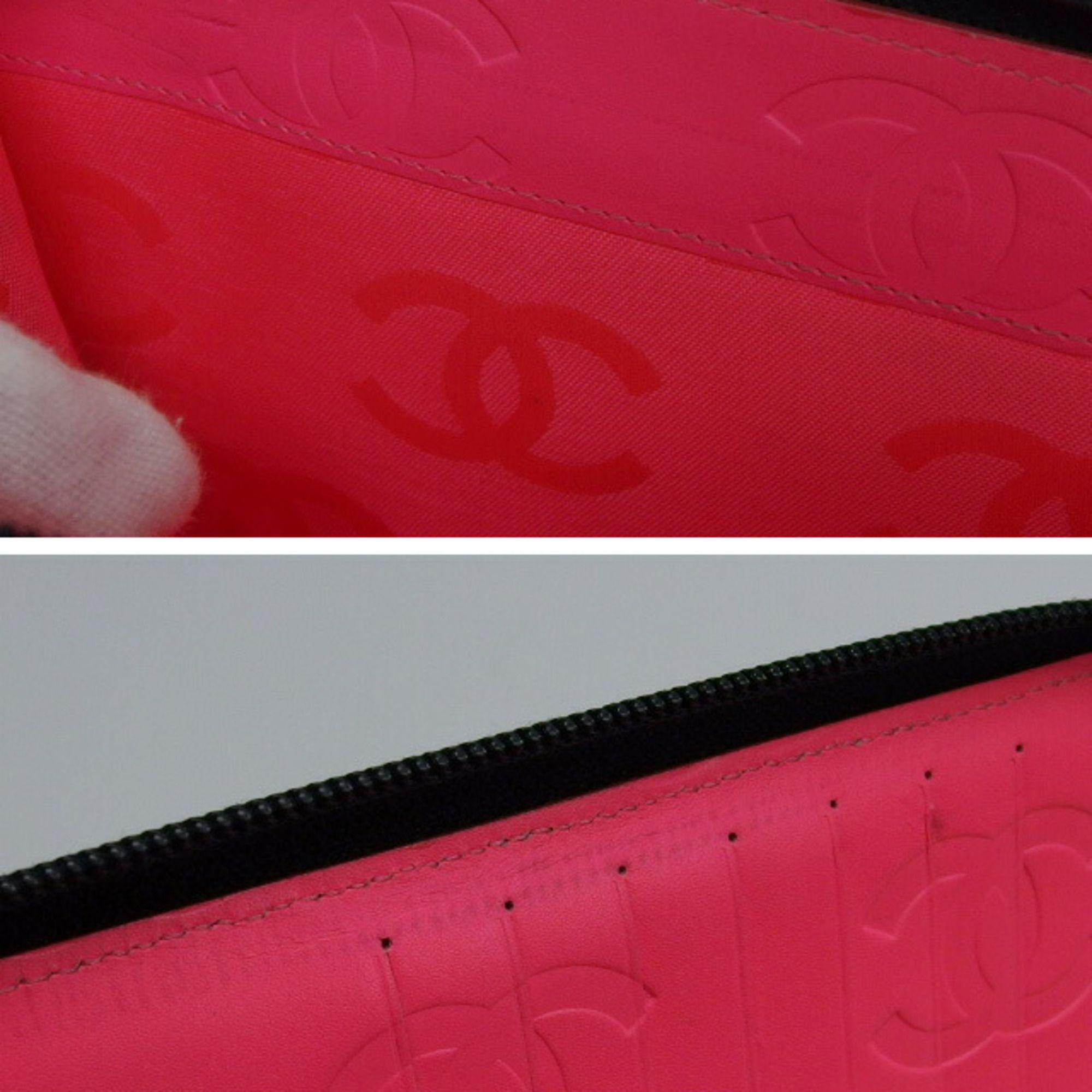 Leather Long Wallet (Bi-Fold) (Pre-Owned) - Chanel - Modalova