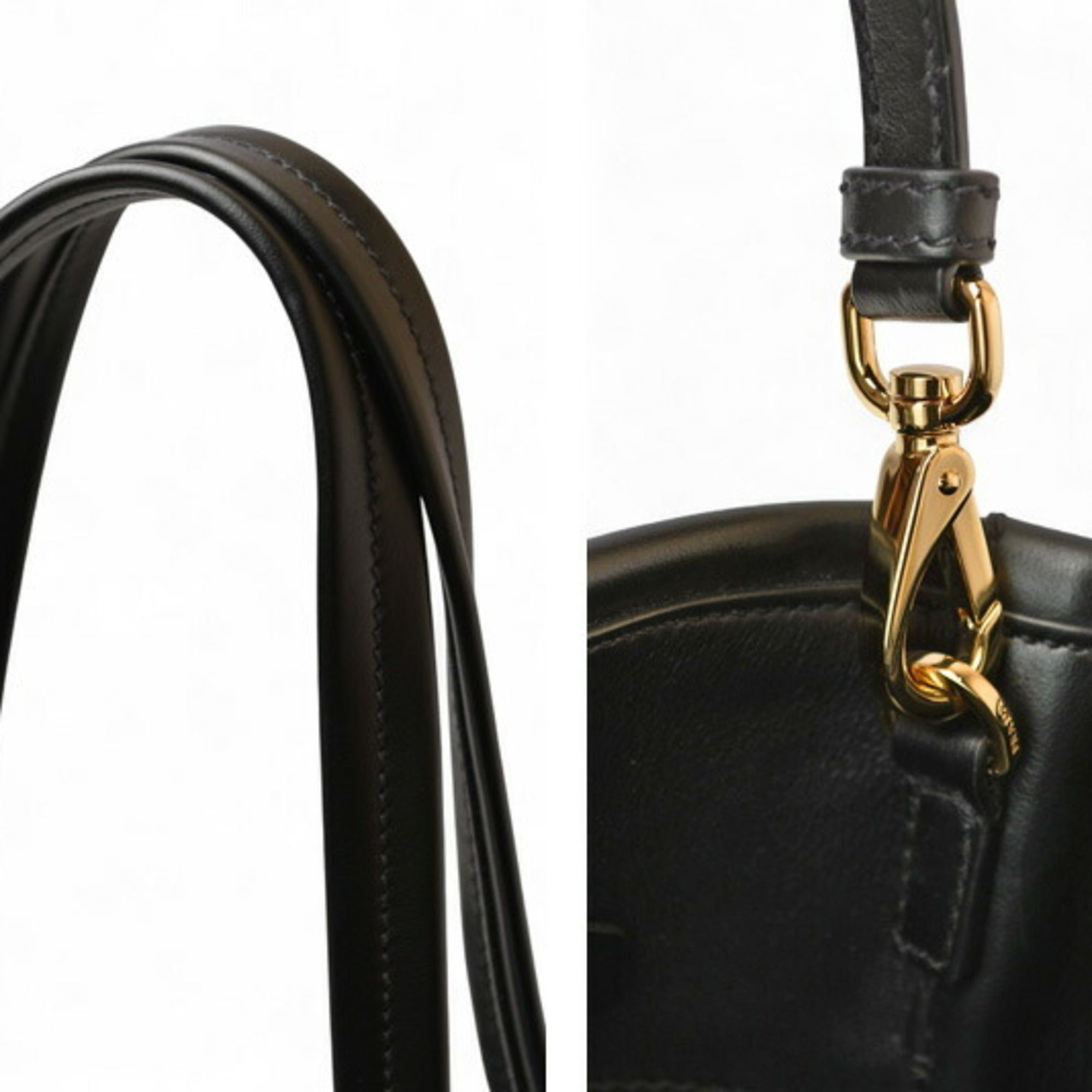 Nylon Leather Handbag Shoulder Bag Tote Bag (Pre-Owned) - Prada - Modalova