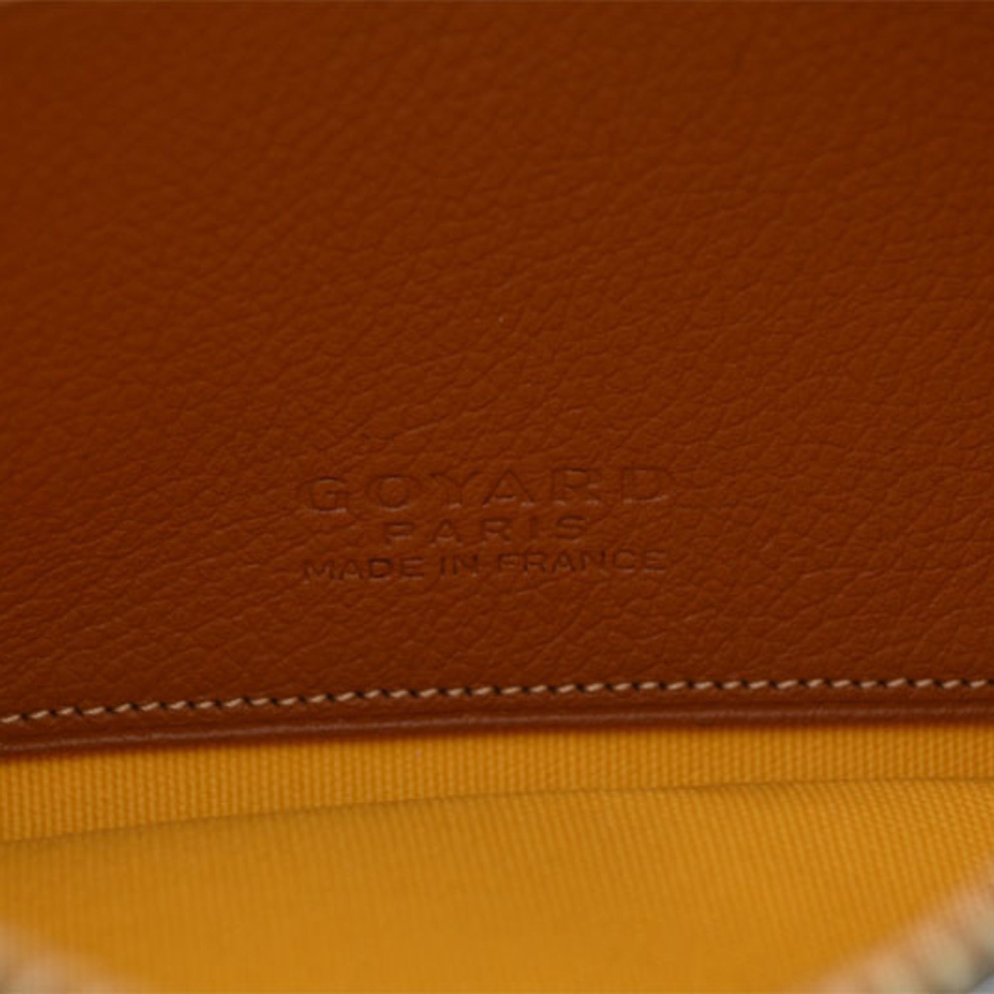 Coated Canvas Leather Pouch (Pre-Owned) - Goyard - Modalova