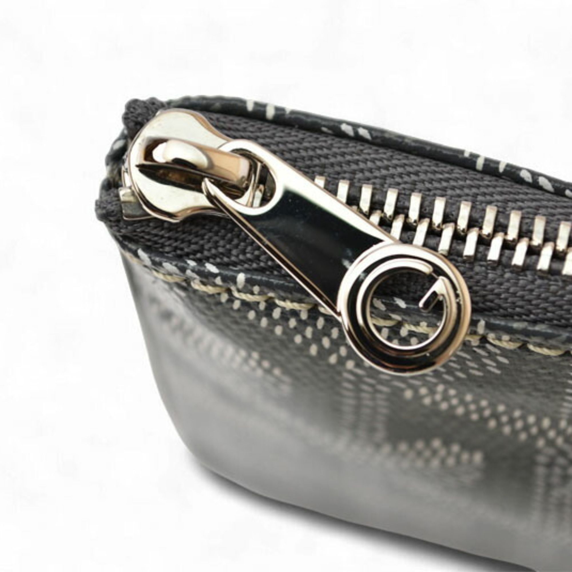 Coated Canvas Leather Pouch (Pre-Owned) - Goyard - Modalova
